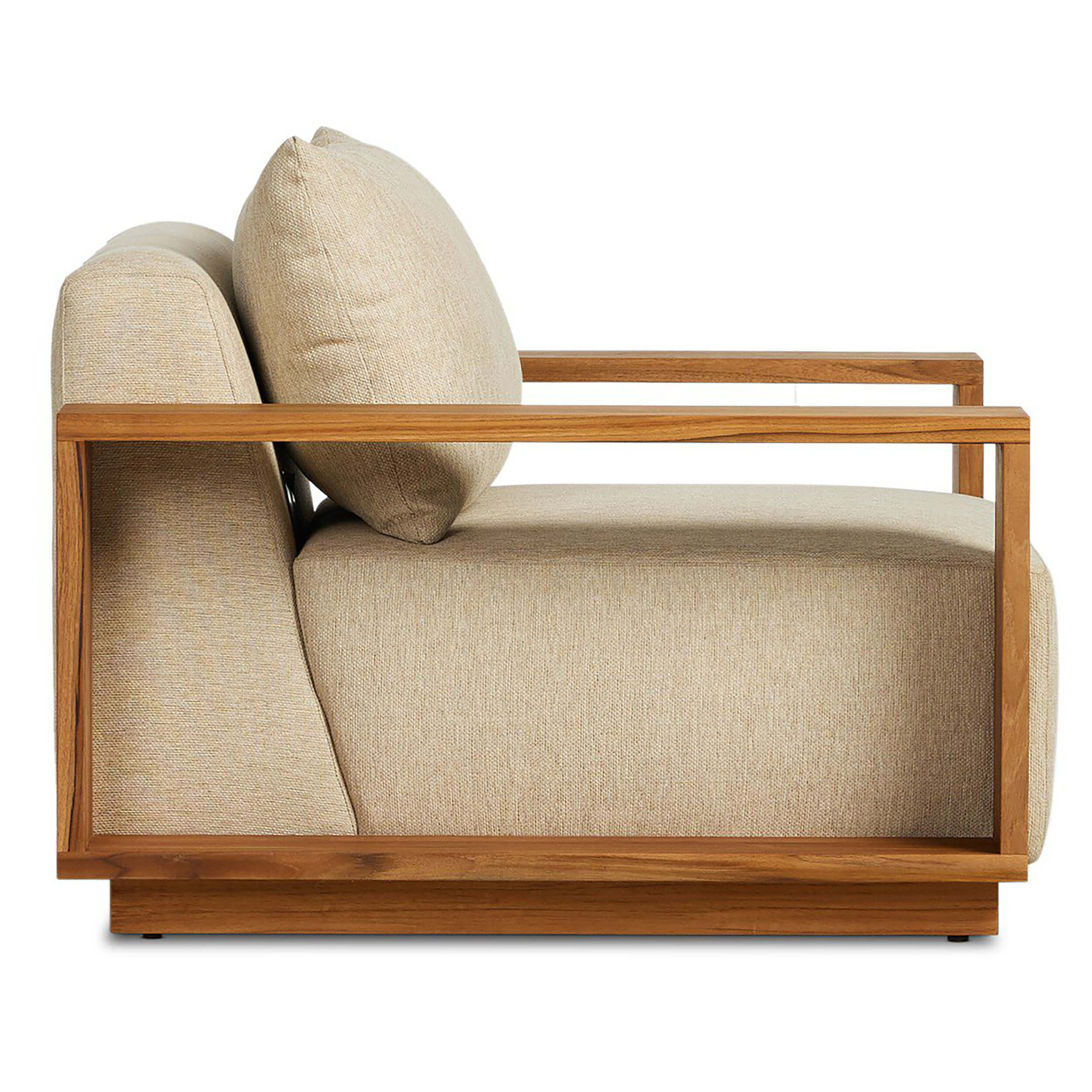 Branford Outdoor Chair, Ellor Beige by Four Hands - Image 3