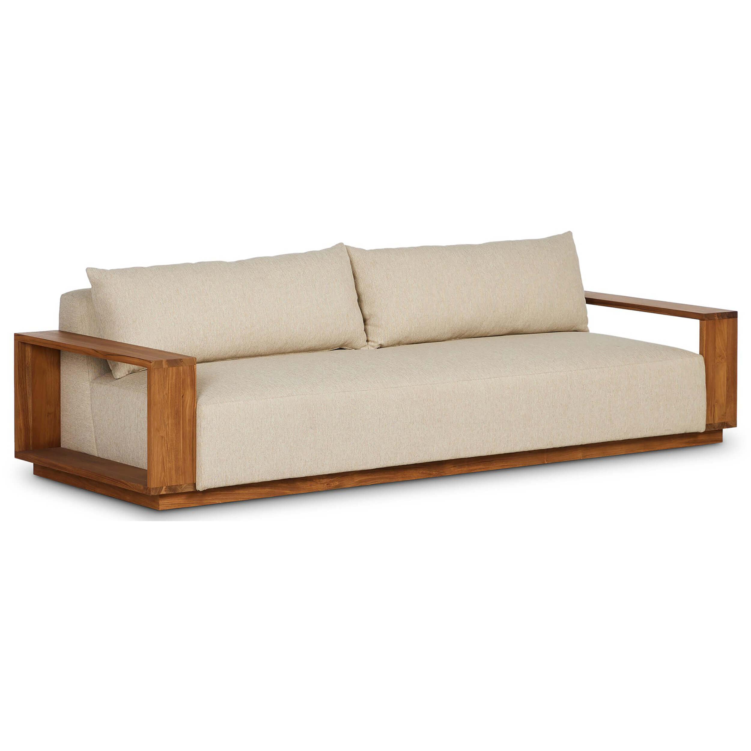 Branford Outdoor Sofa, Ellor Beige by Four Hands - Image 2