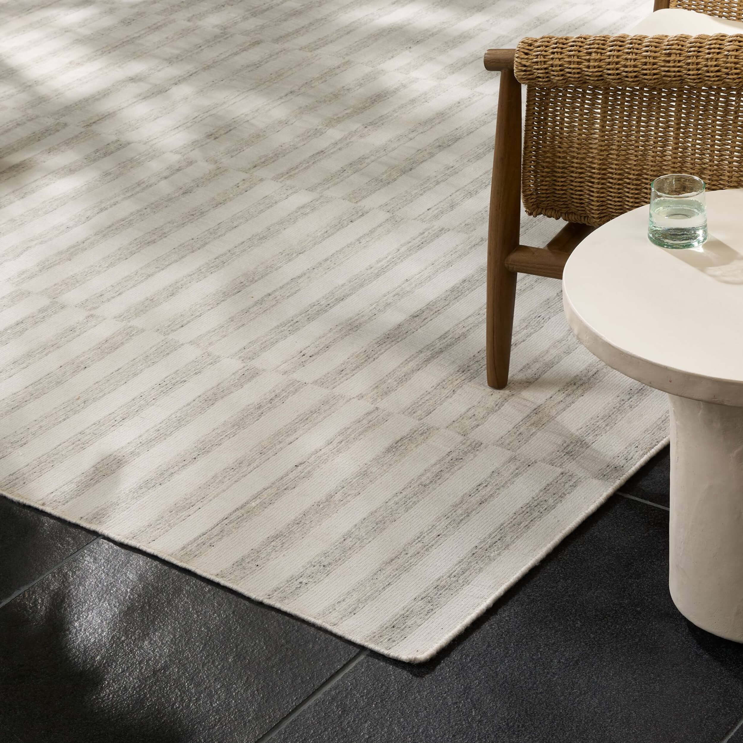 Braven Outdoor Rugs, Slate by Four Hands - Image 5