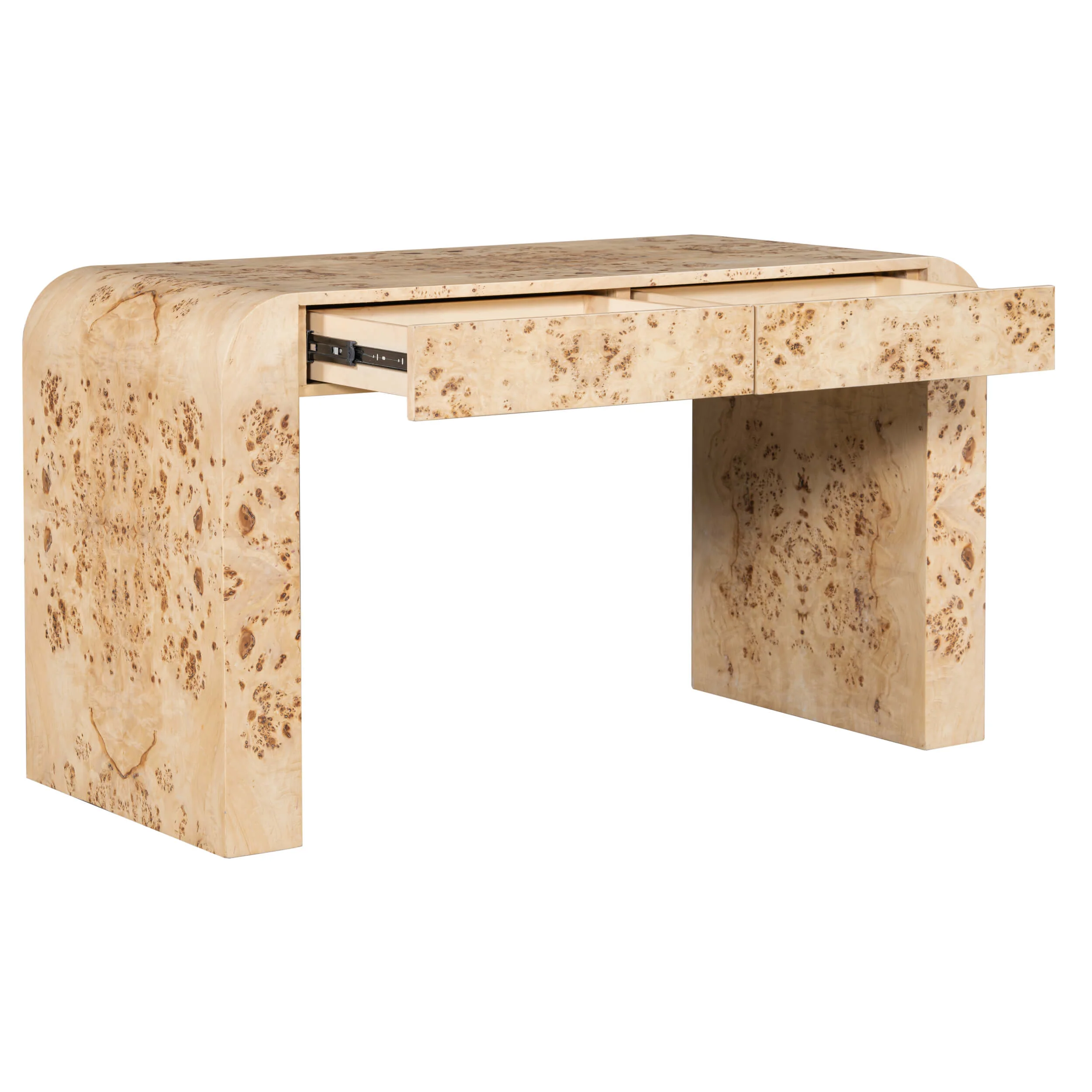 Brea Desk, Toasted Burl - Image 4