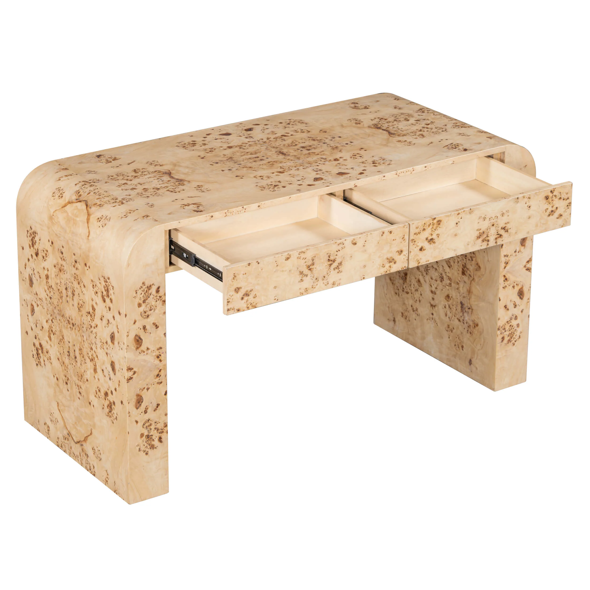 Brea Desk, Toasted Burl - Image 5