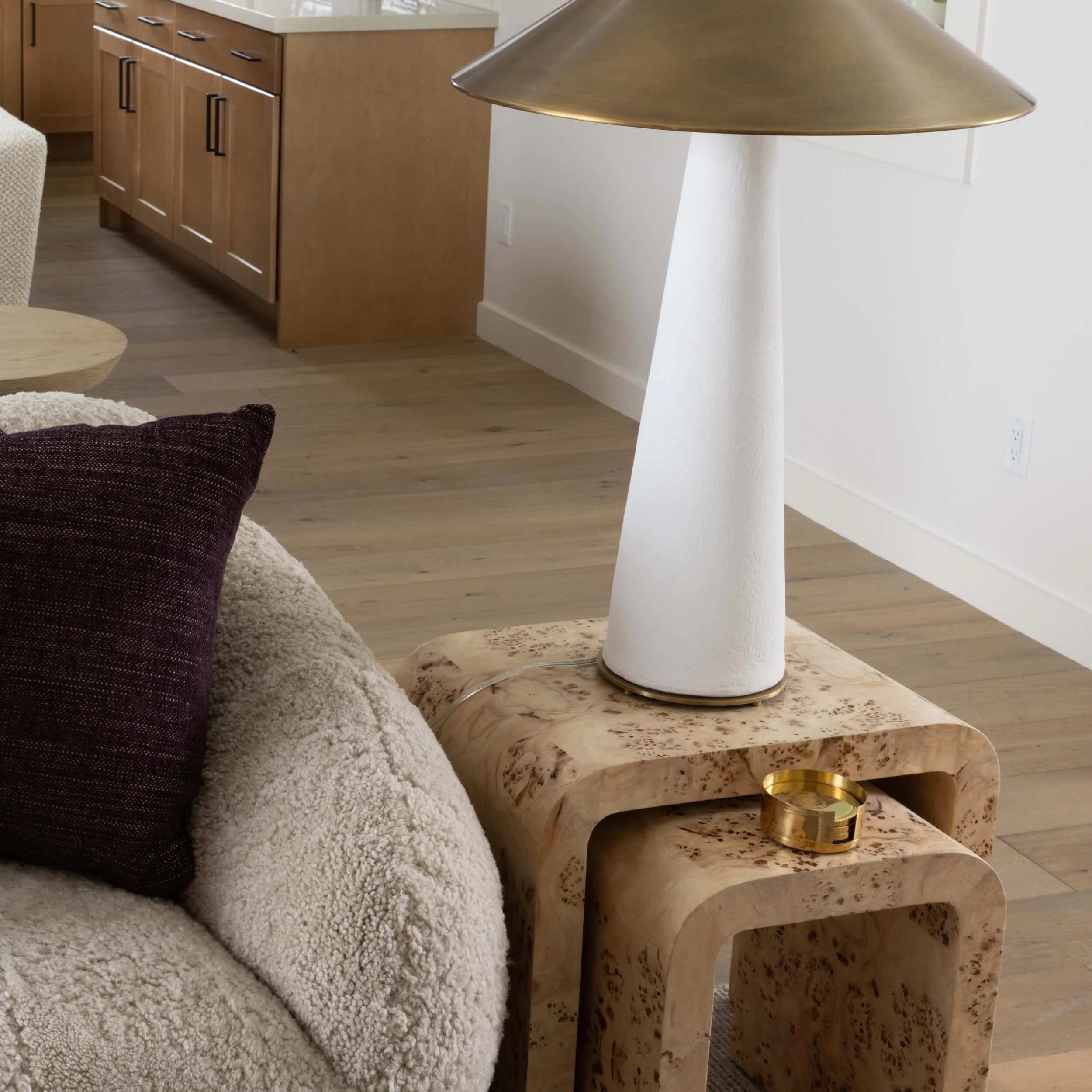 Brea Nesting Tables, Toasted Burl - Image 5