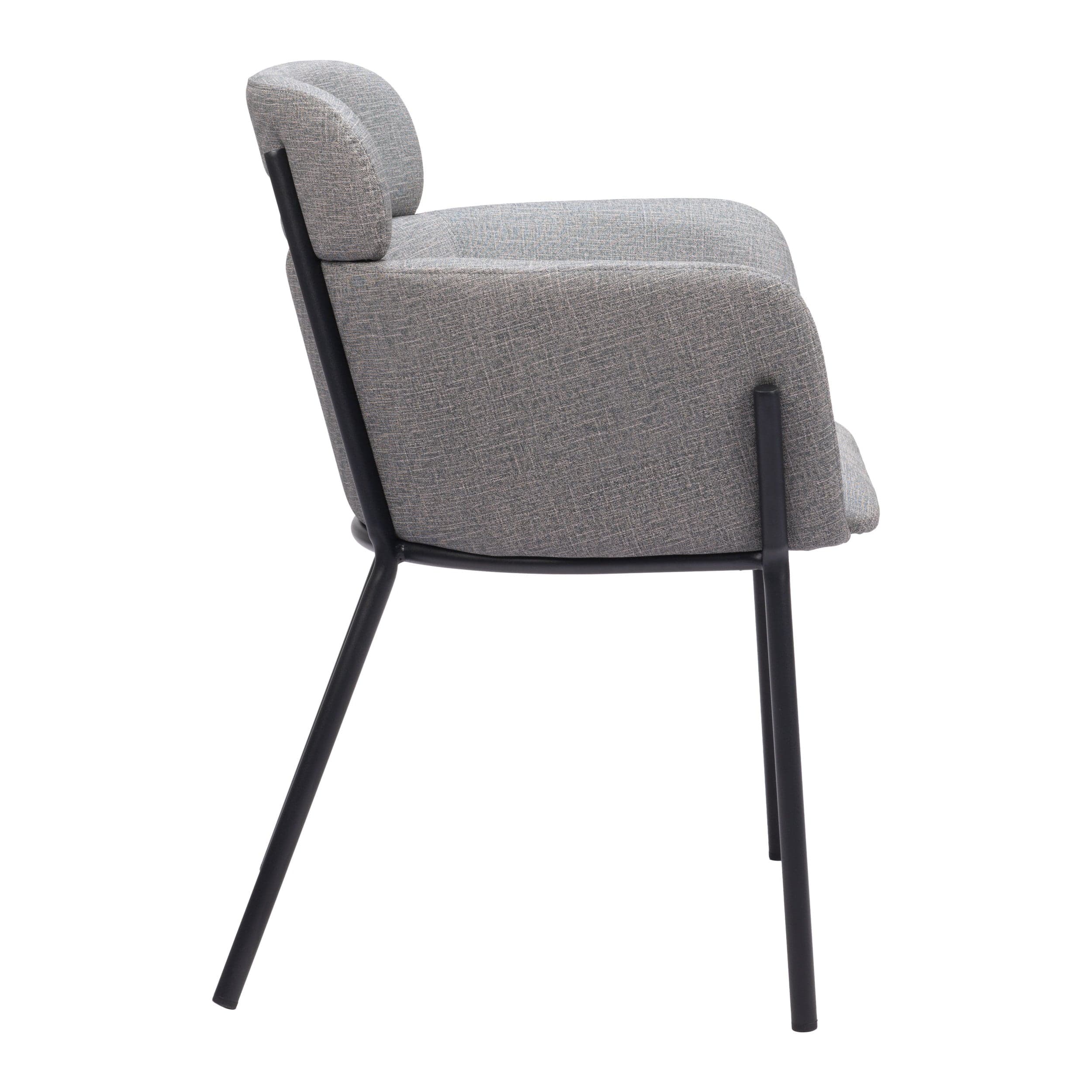 Bremor Dining Chair, Slate Gray, Set of 2 - Image 2