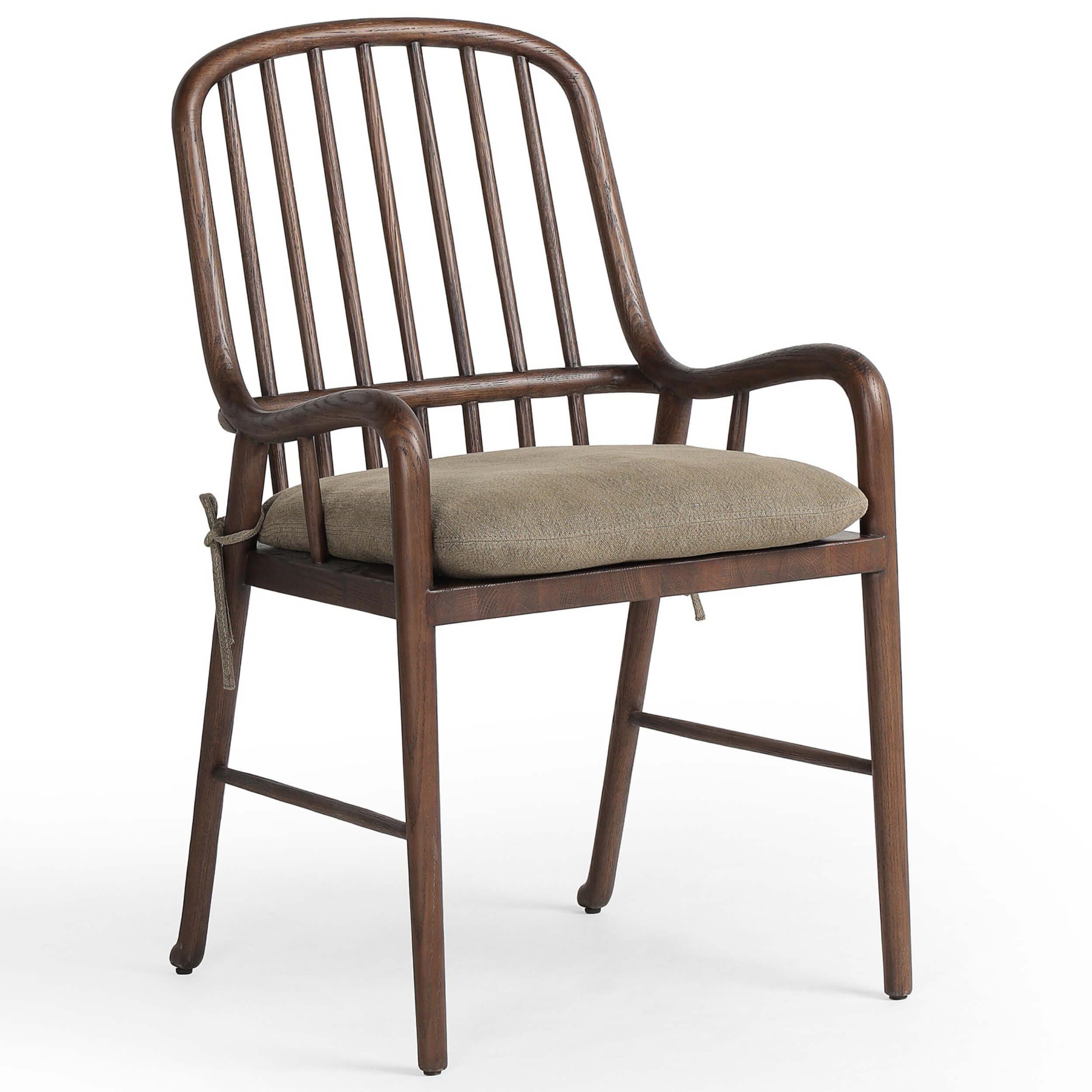 Brenna Dining Chair, Broadway Olive, Set of 2 by Amber Lewis x Four Hands