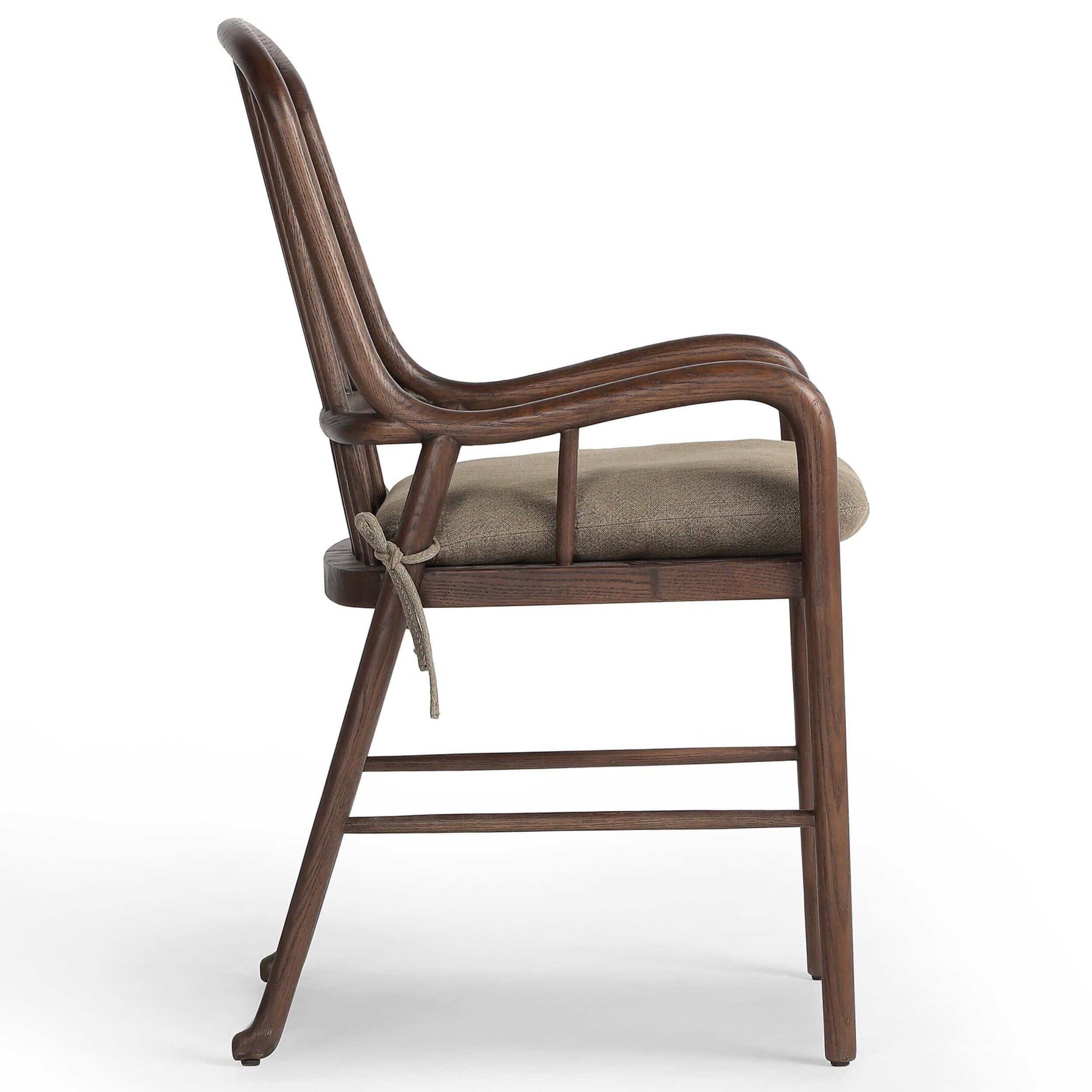 Brenna Dining Chair, Broadway Olive, Set of 2 by Amber Lewis x Four Hands - Image 3