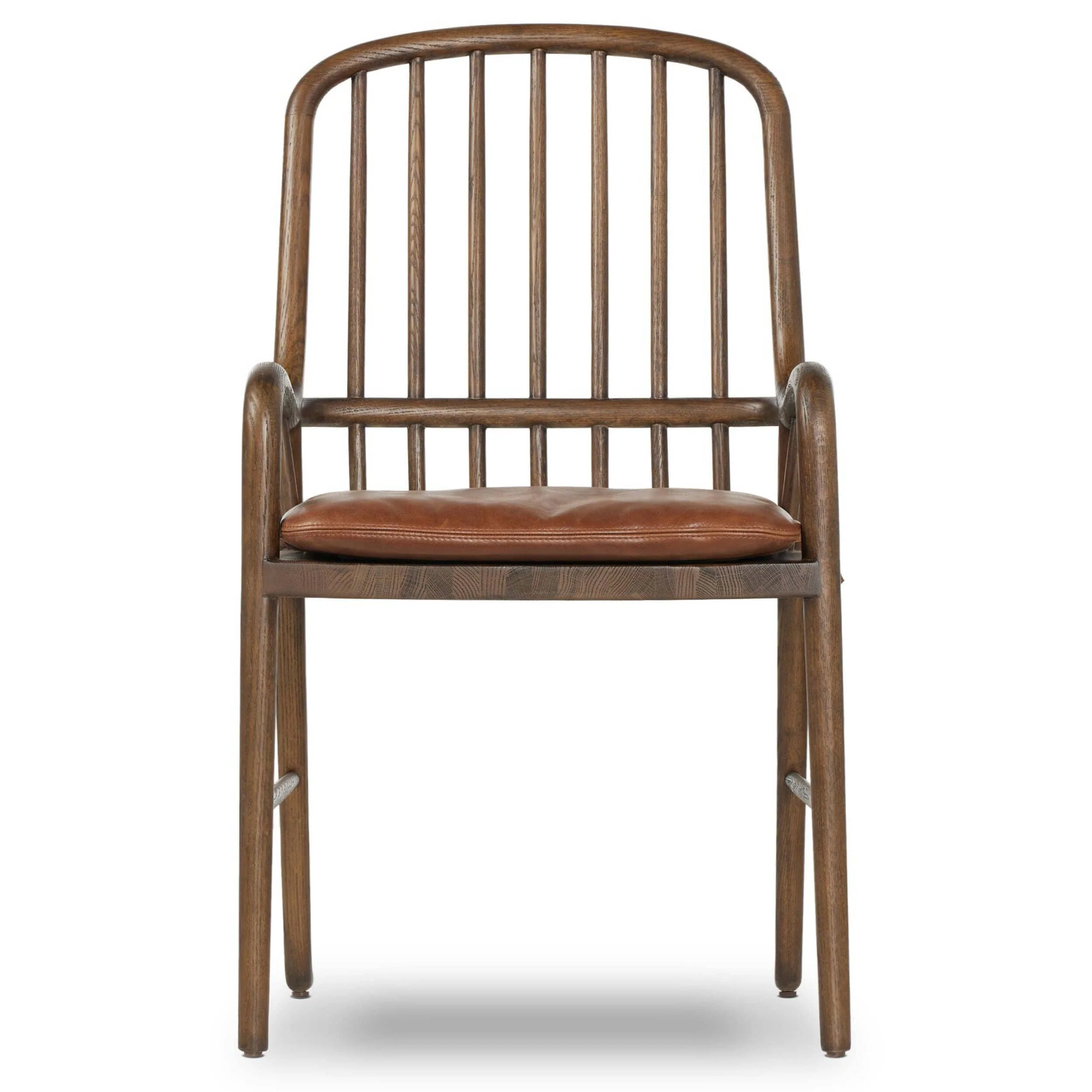 Brenna Dining Chair, Dulane Mahogany, Set of 2 by Amber Lewis x Four Hands - Image 2