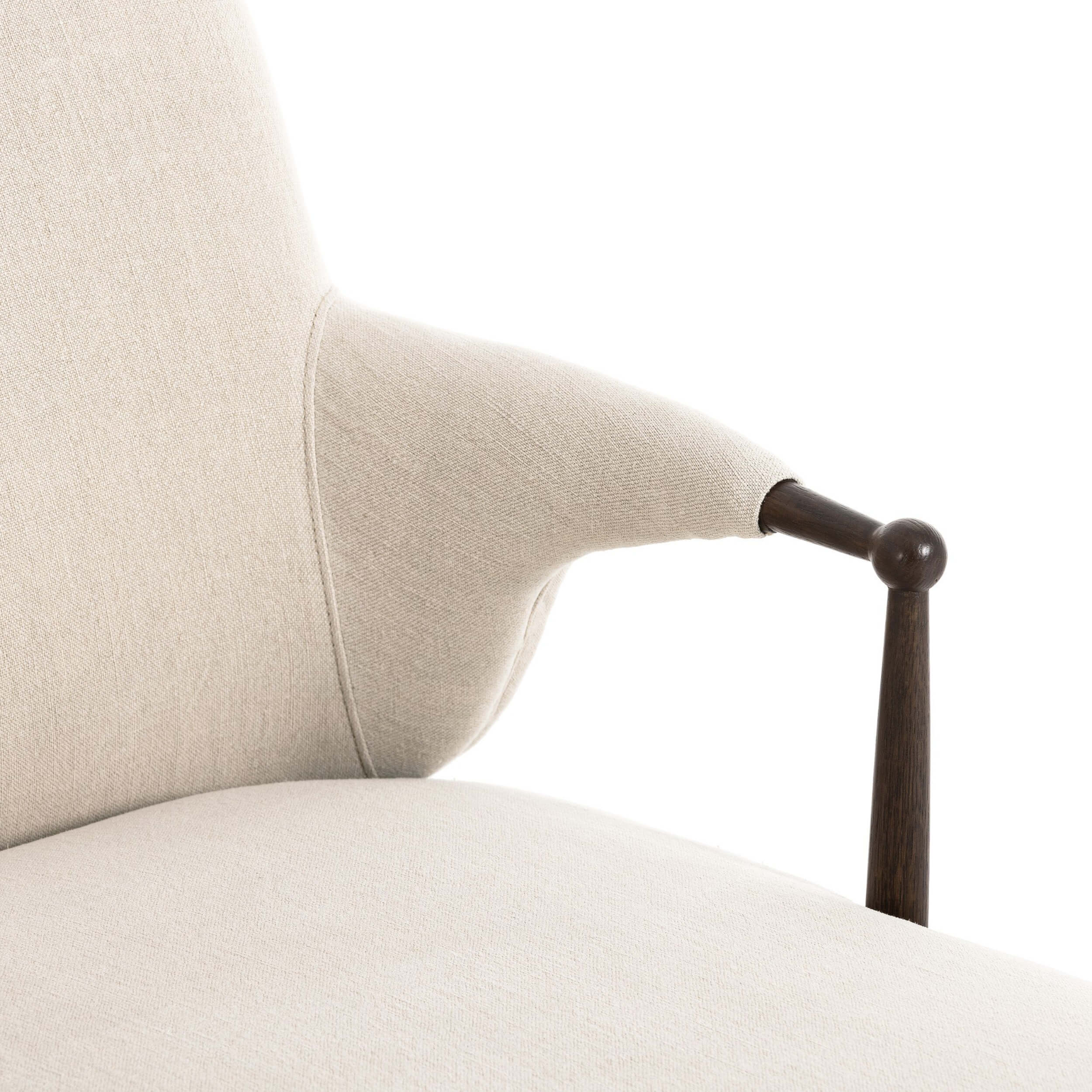 Brently Chaise, Broadway Dune by Amber Lewis x Four Hands - Image 4
