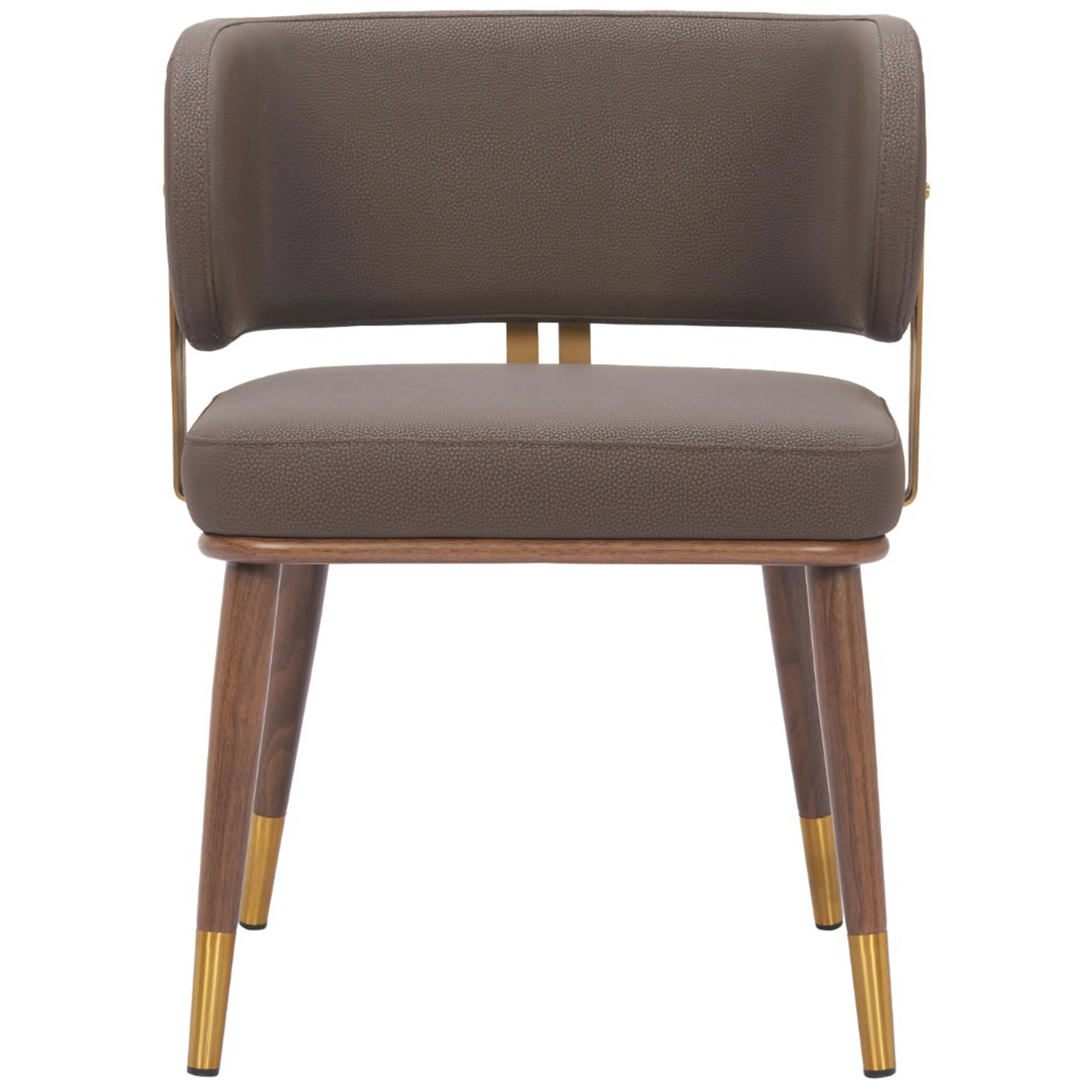 Brew Dining Chair, Brown, Set of 2 - Image 2