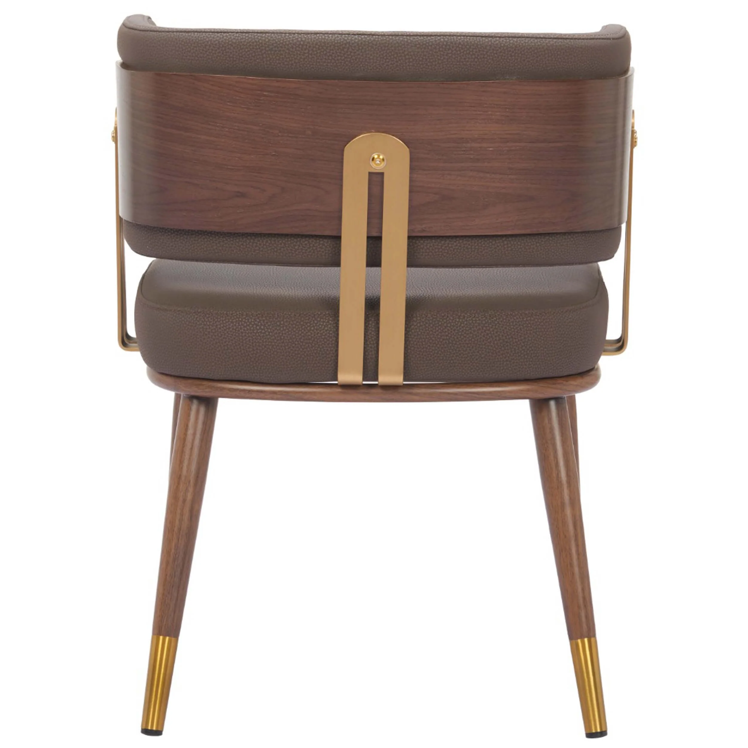 Brew Dining Chair, Brown, Set of 2 - Image 4