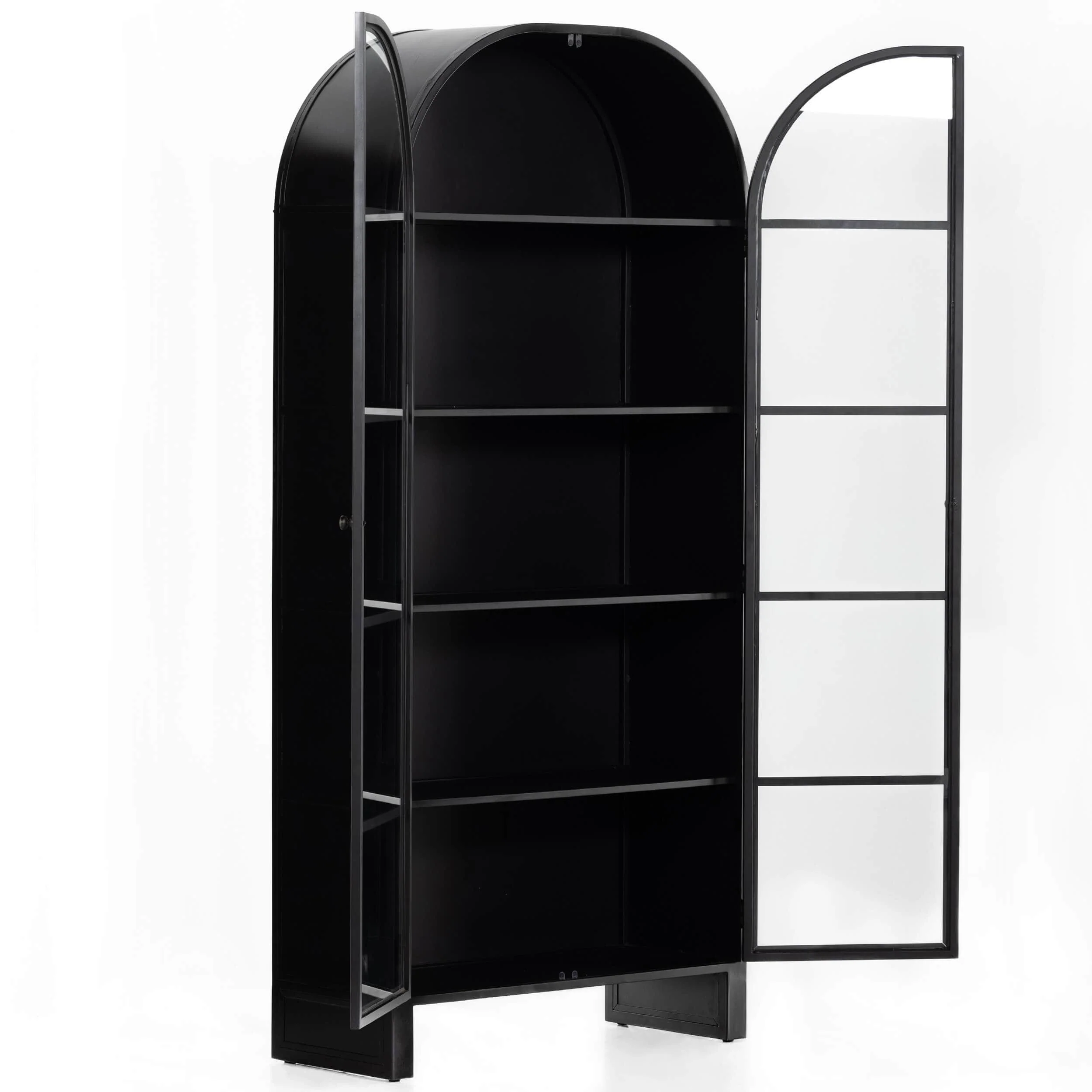 Breya Cabinet, Black by Four Hands - Image 4