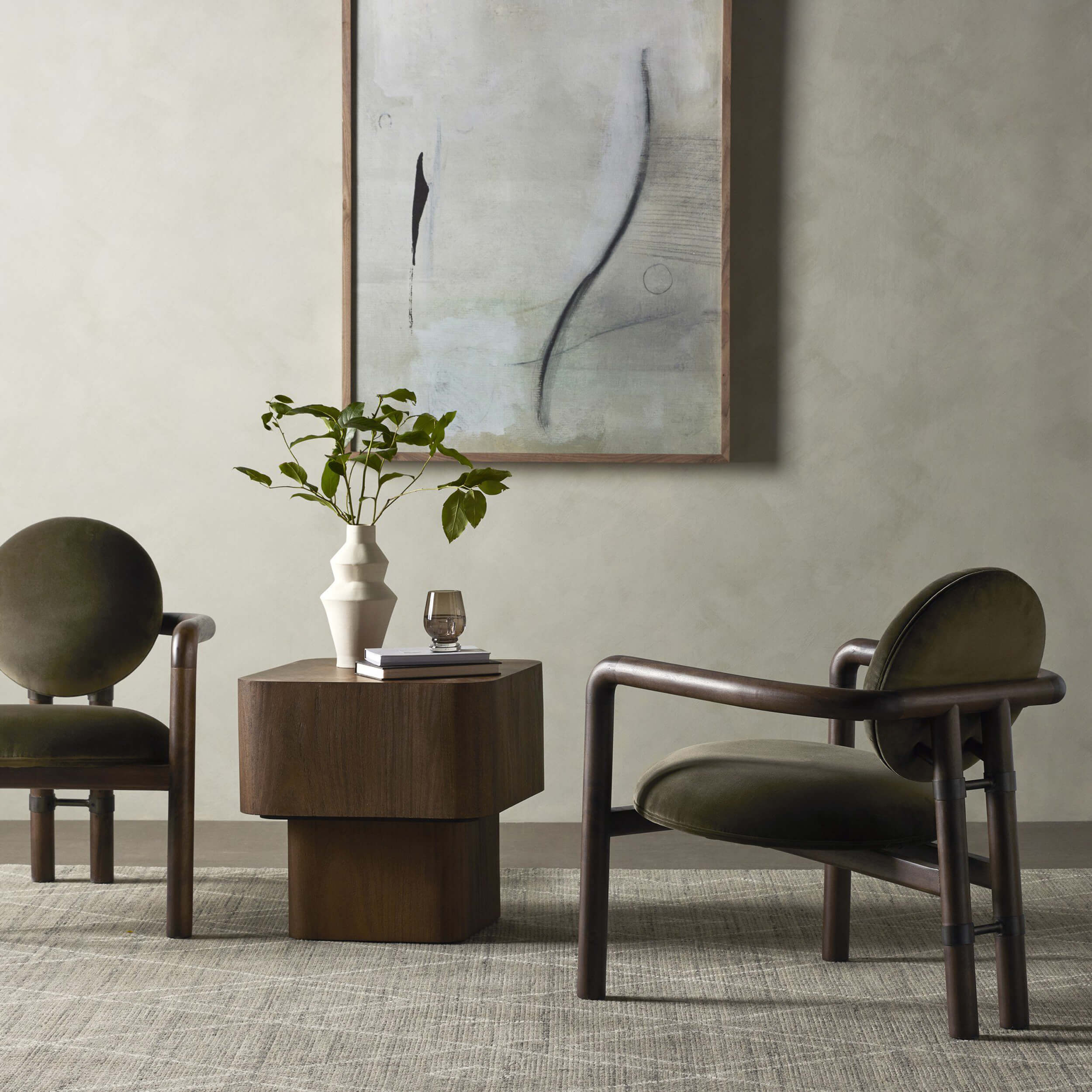 Bria Chair, Surrey Olive - Image 6
