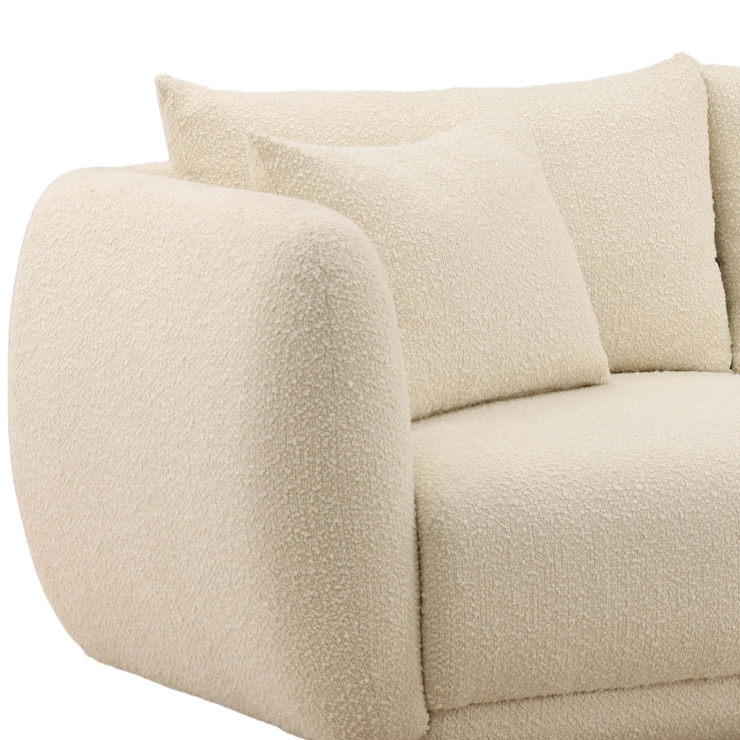 Briceida Sofa, Cream - Image 5