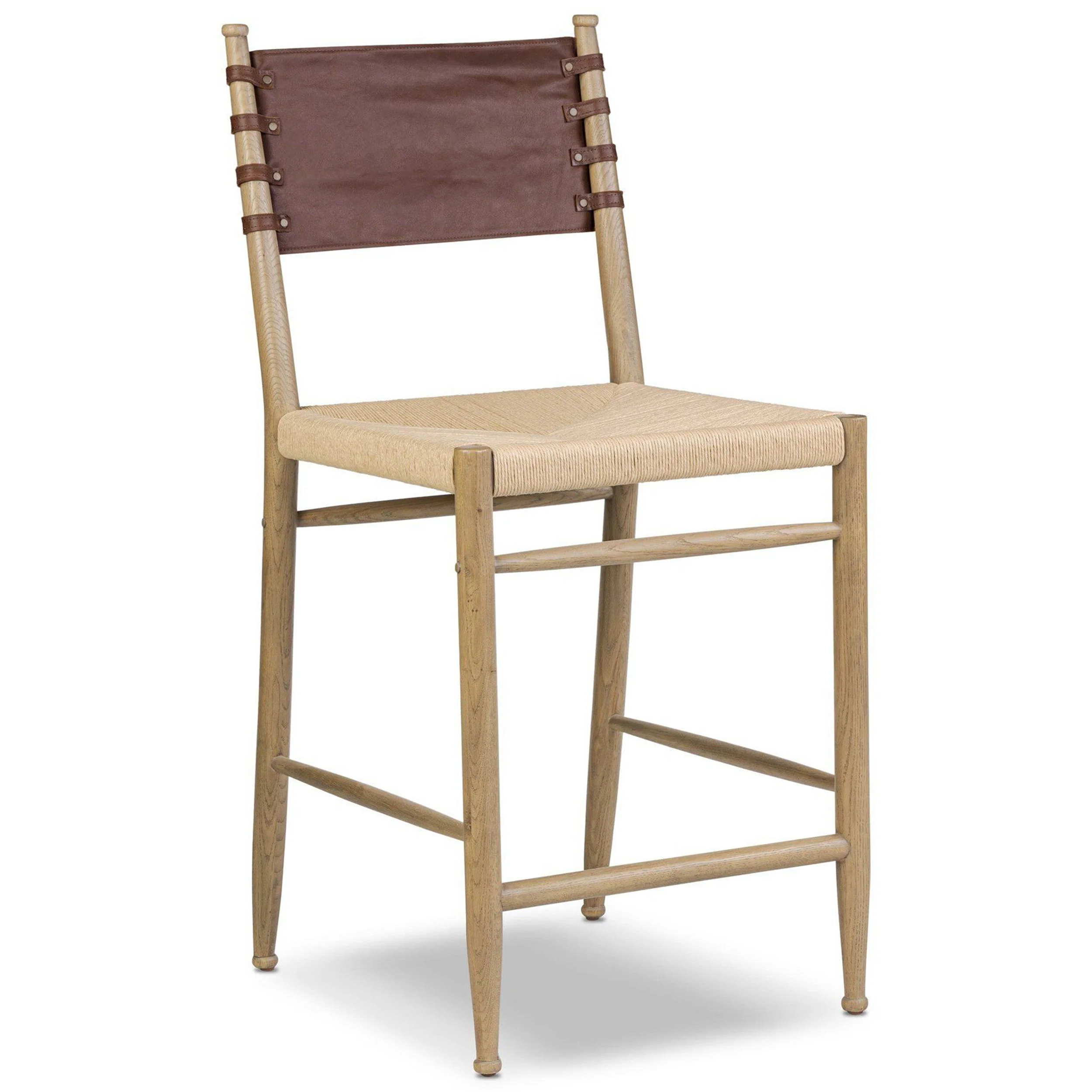 Brielle Stool, Natural by Amber Lewis x Four Hands
