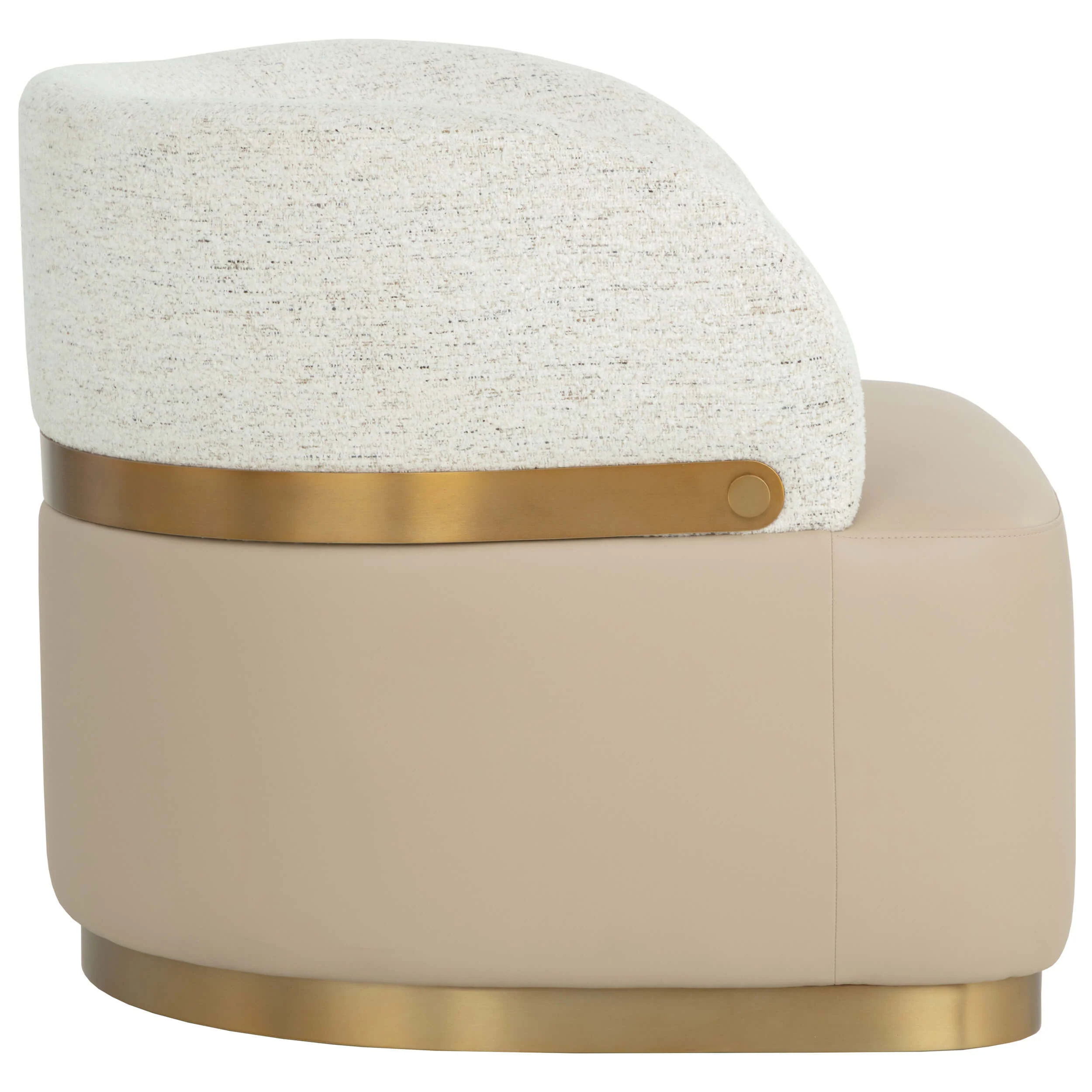 Brinda Swivel Chair, Napa Beige/Hailey Moon - Image 3