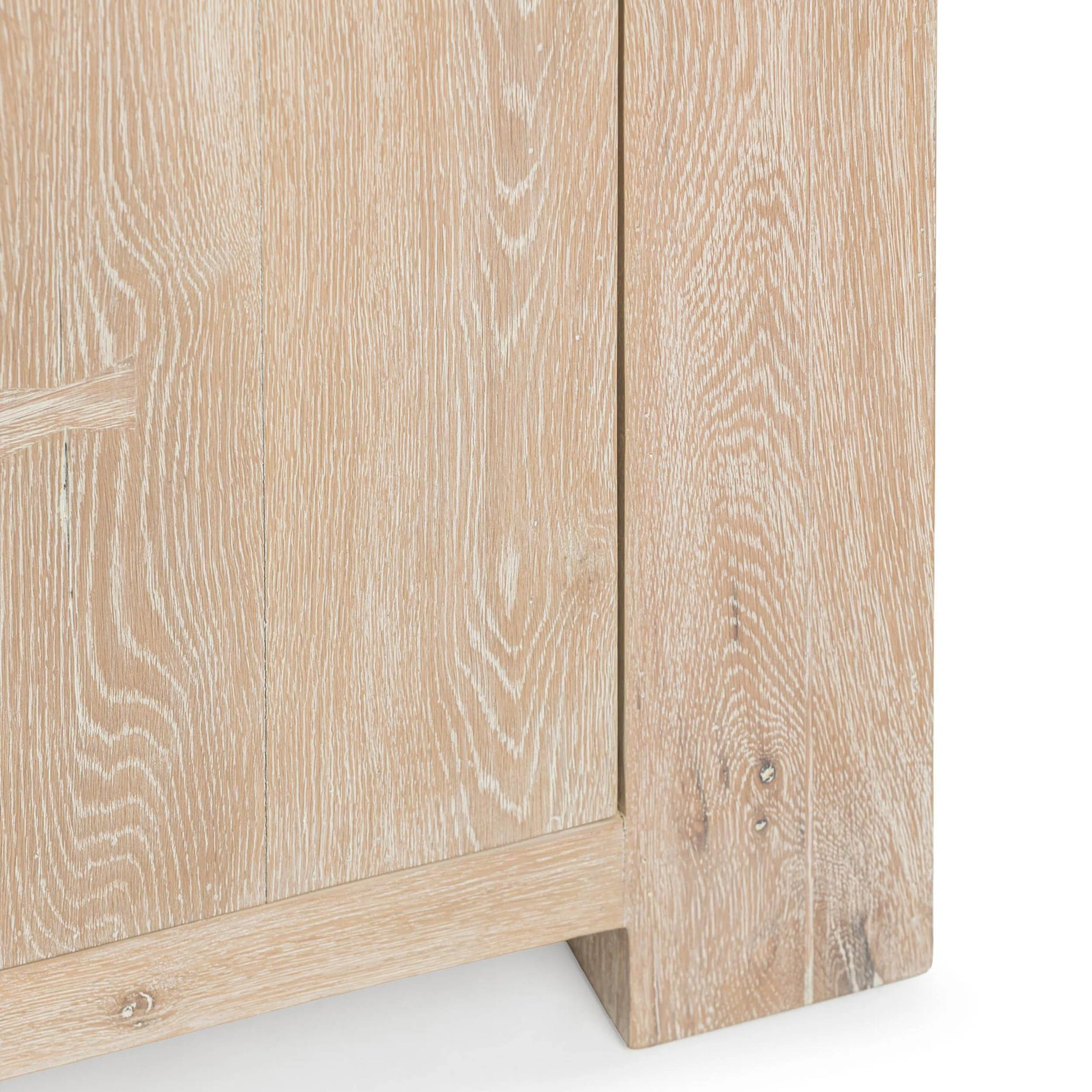 Bristol 4 Door Cabinet, Aged Cream - Image 4