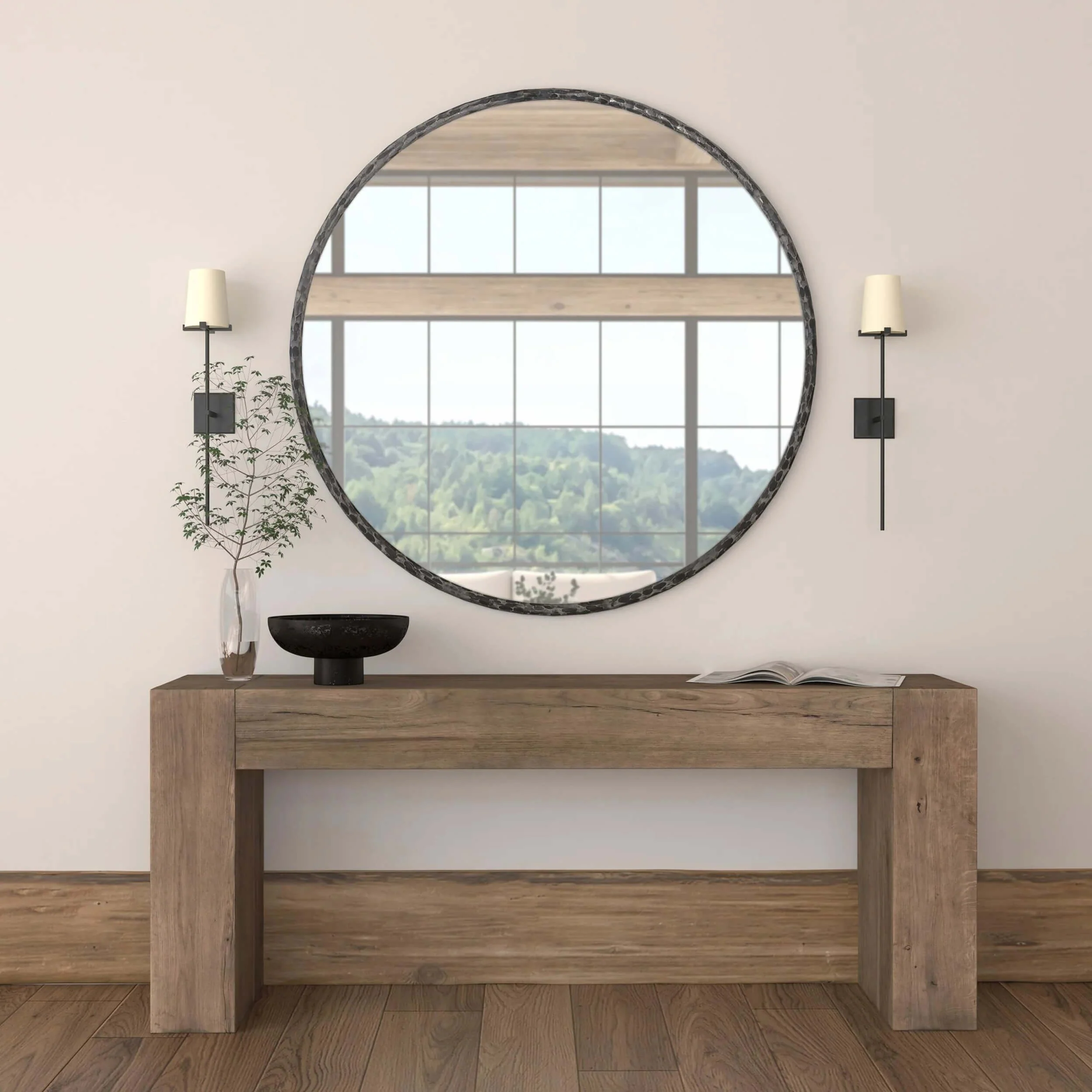 Bristol Console Table, Cafe Brown - Image 6