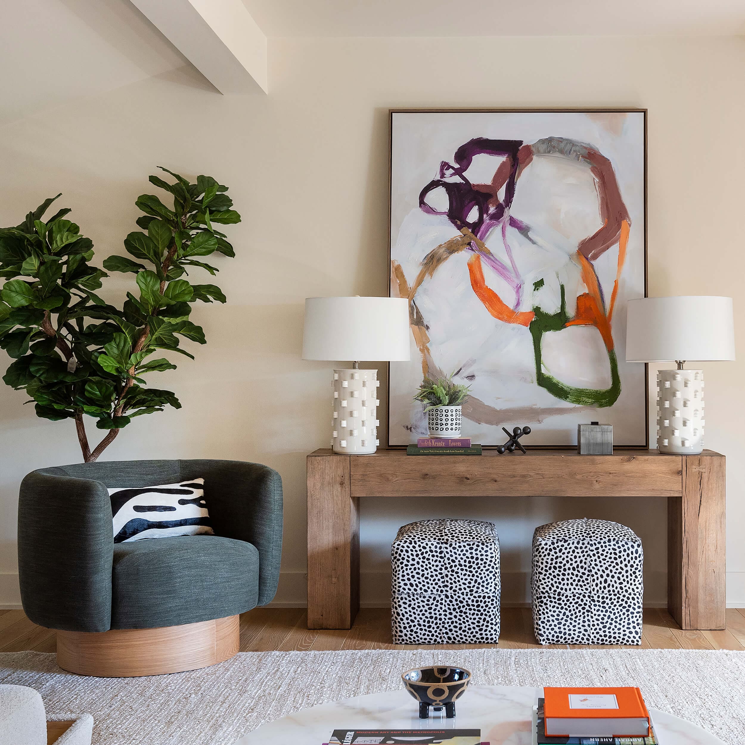 Bristol Console Table, Cafe Brown - Image 7