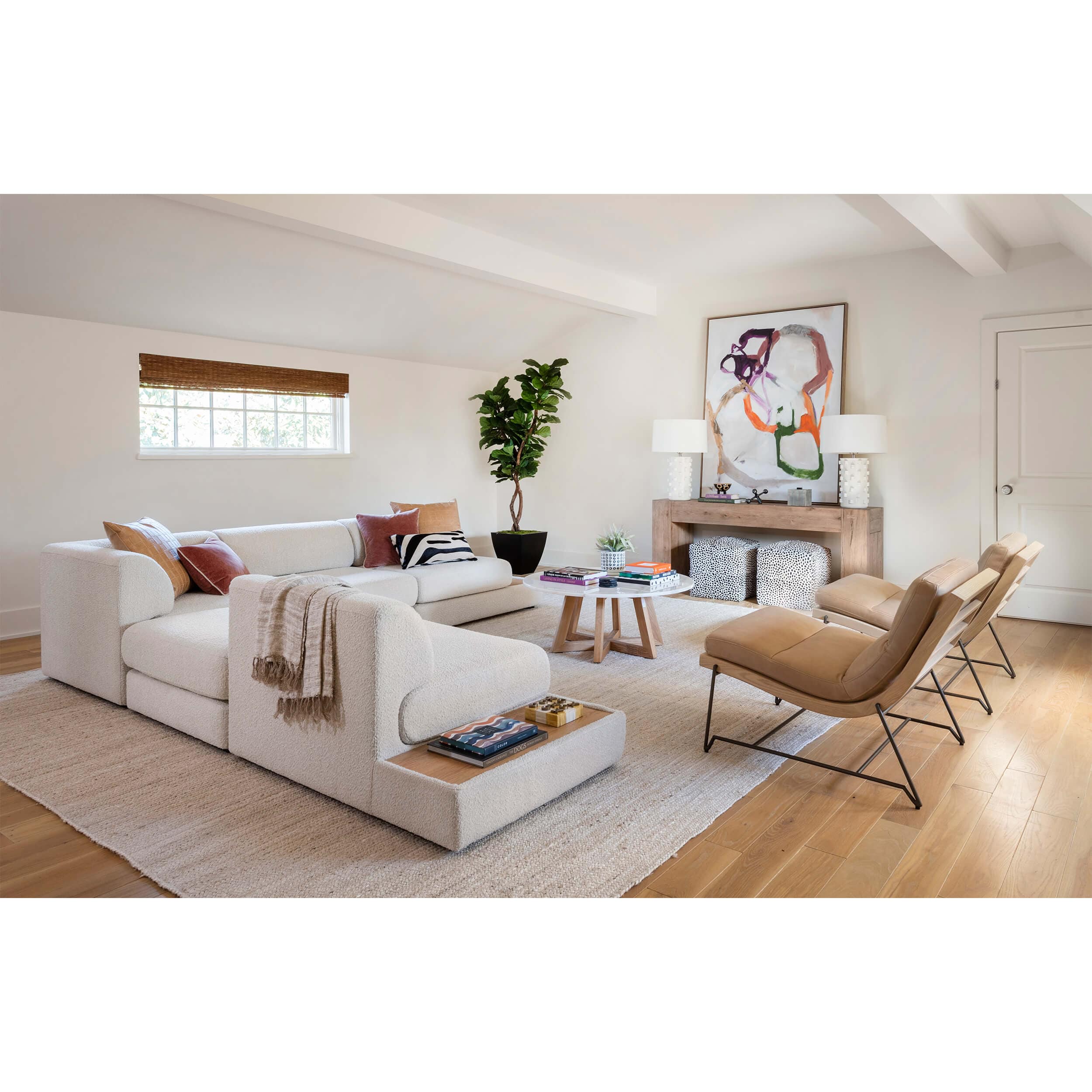 Bristol Console Table, Cafe Brown - Image 8