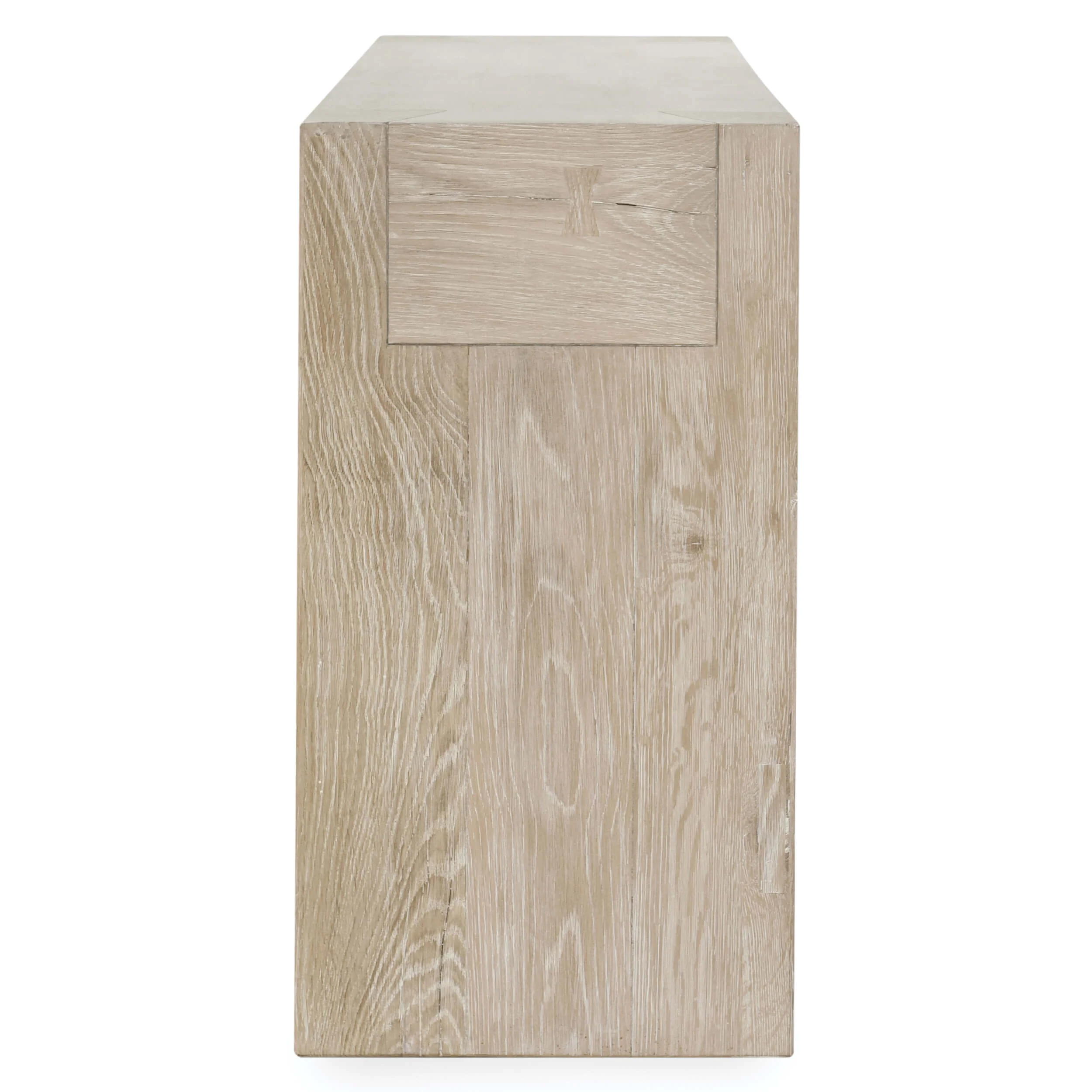 Bristol Console Table, Aged Cream - Image 3