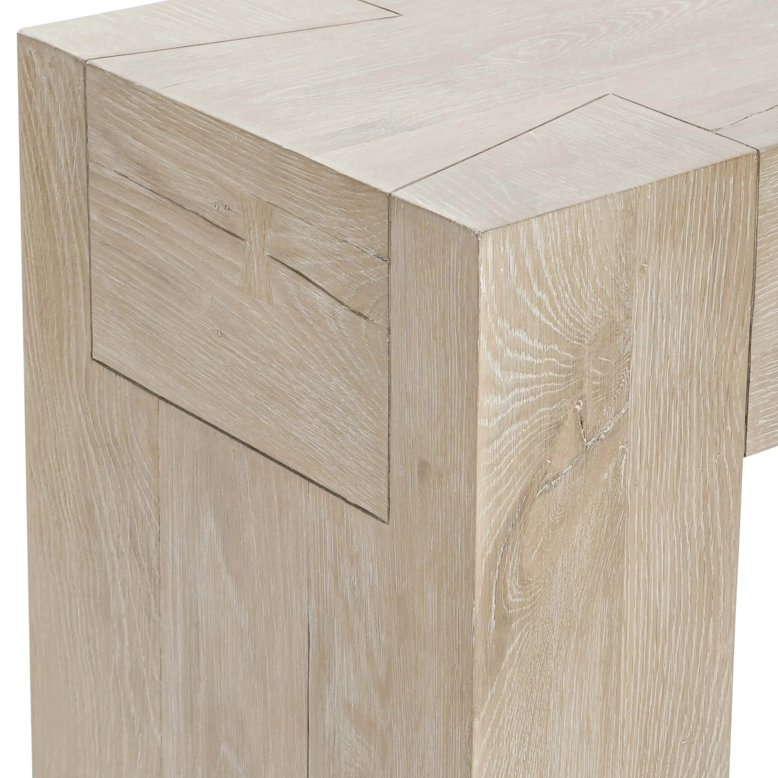 Bristol Console Table, Aged Cream - Image 4
