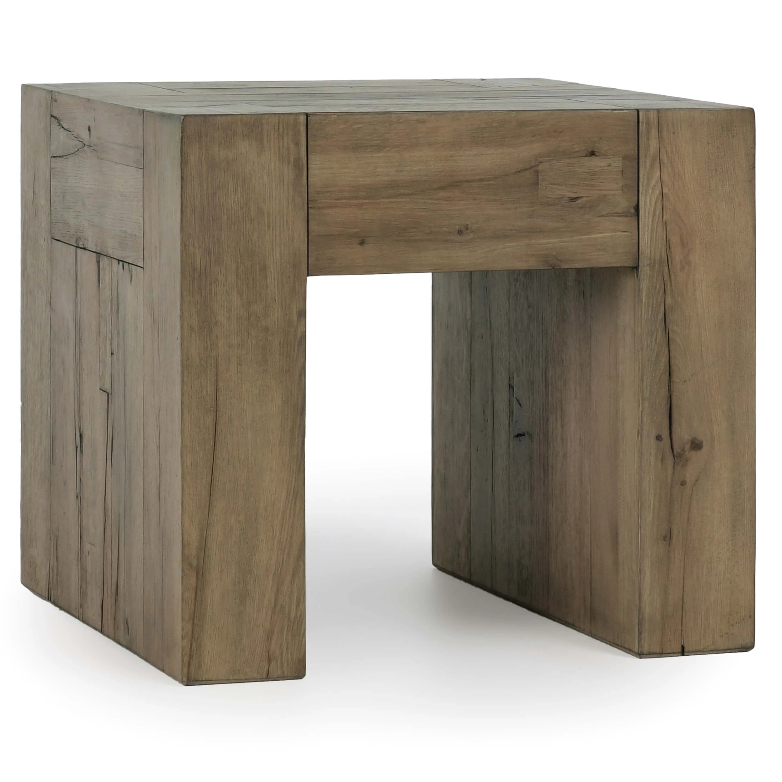 Bristol End Table, Cafe Brown