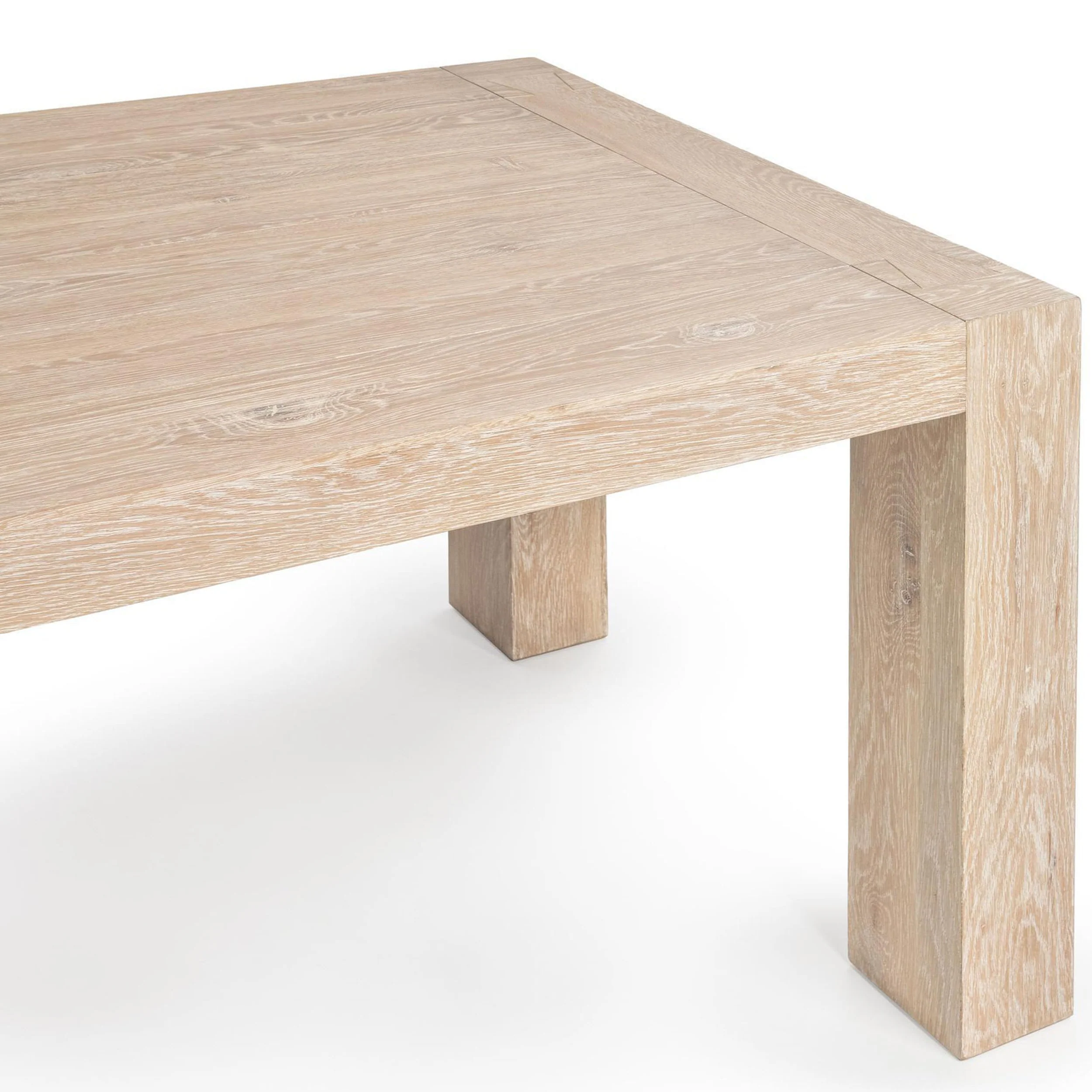 Bristol Rectangular Dining Table, Aged Cream - Image 4