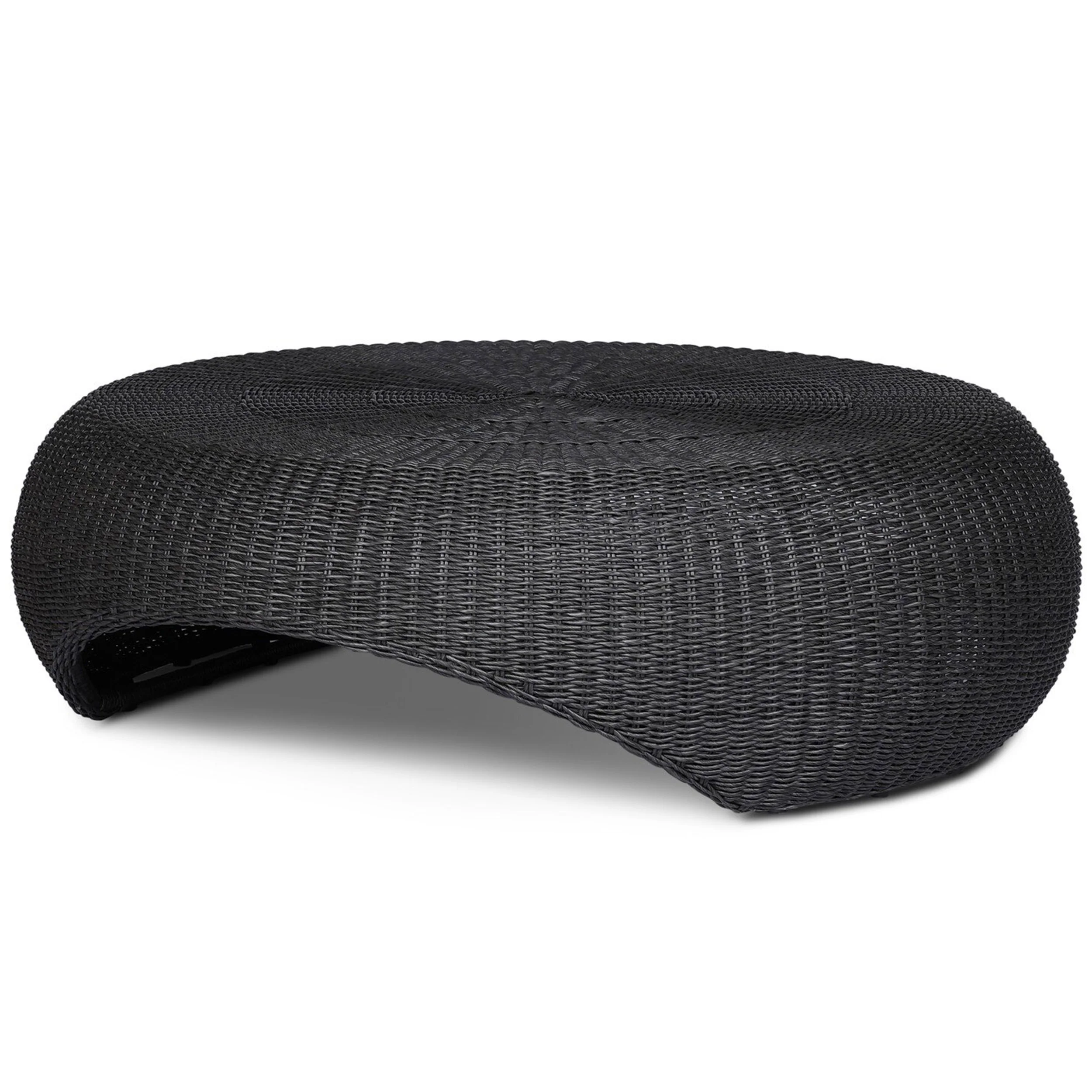Brock Outdoor Coffee Table, Vintage Coal by Four Hands