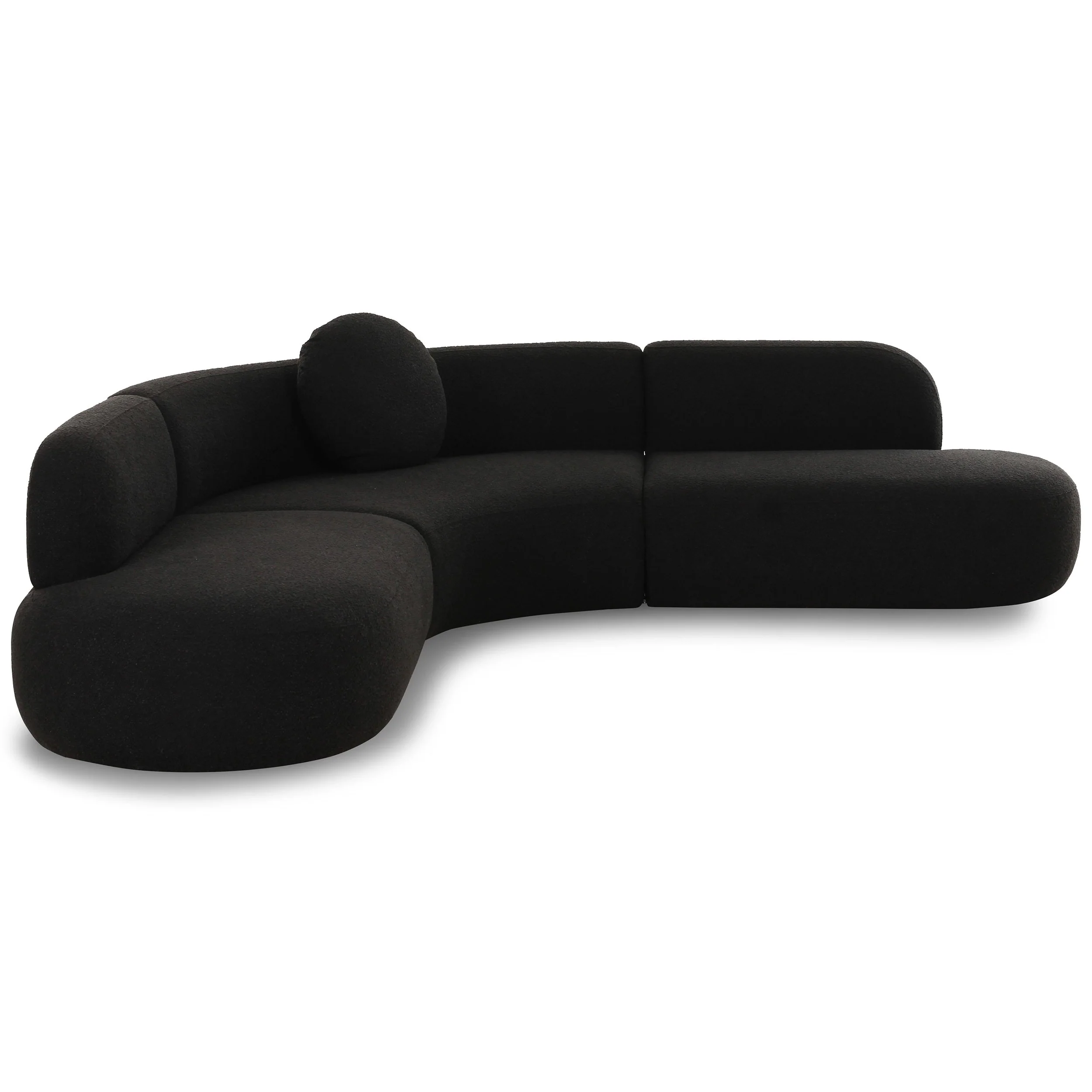Broohah Sectional, Black - Image 2