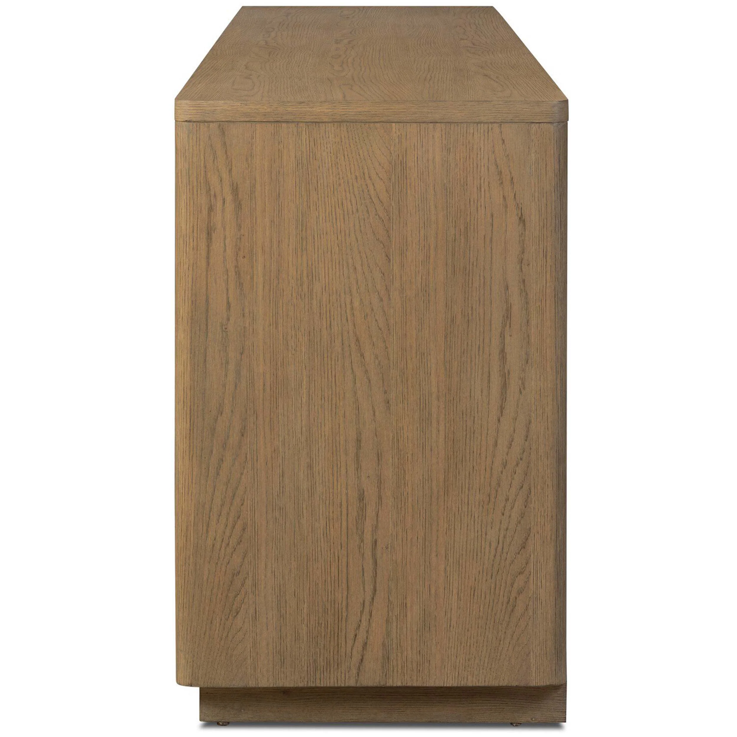 Brookhurst Media Console, Drifted Oak by Four Hands - Image 3