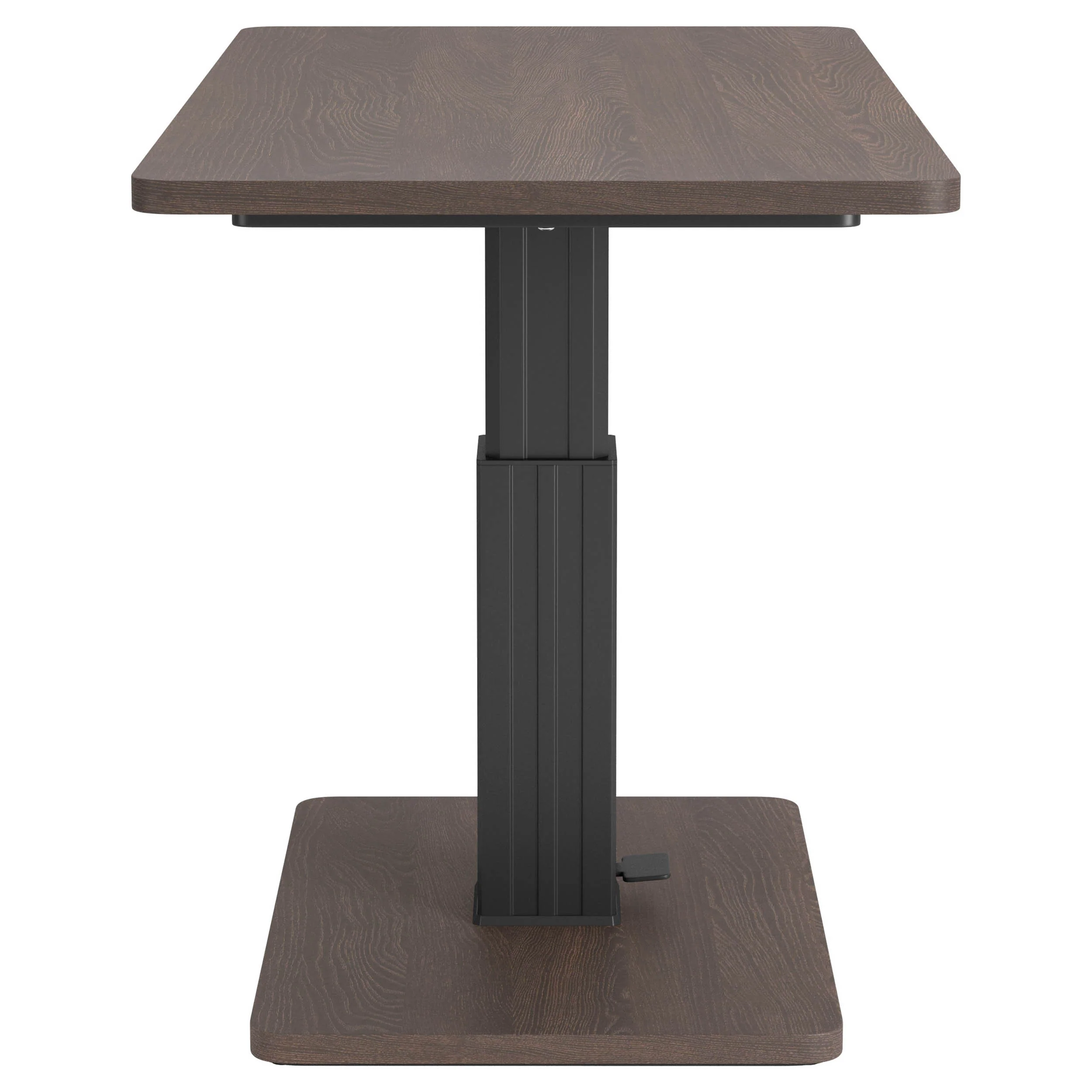 Brule Adjustable Dining Table, Walnut - Image 4