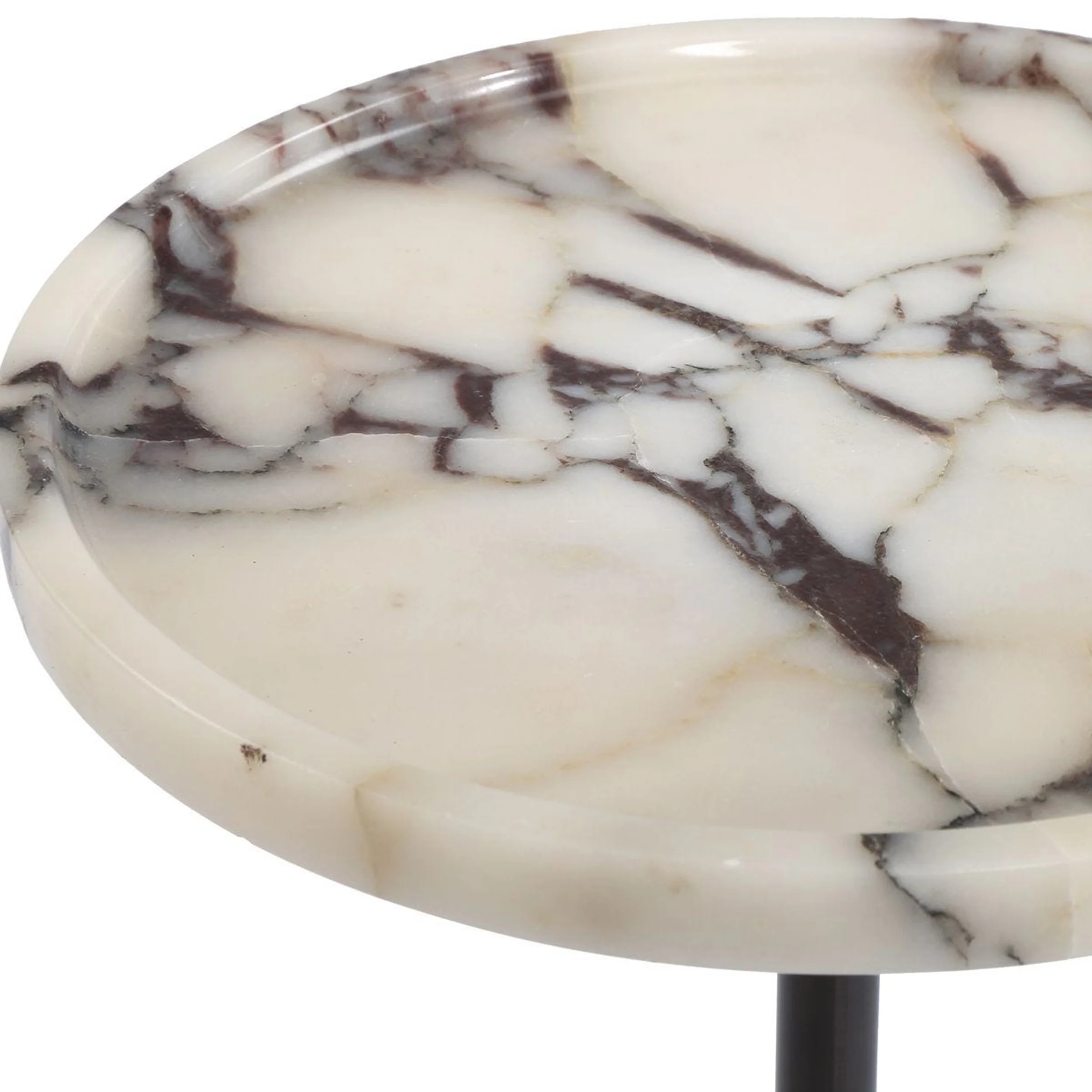 Brunson Drink Table, Black/White - Image 2