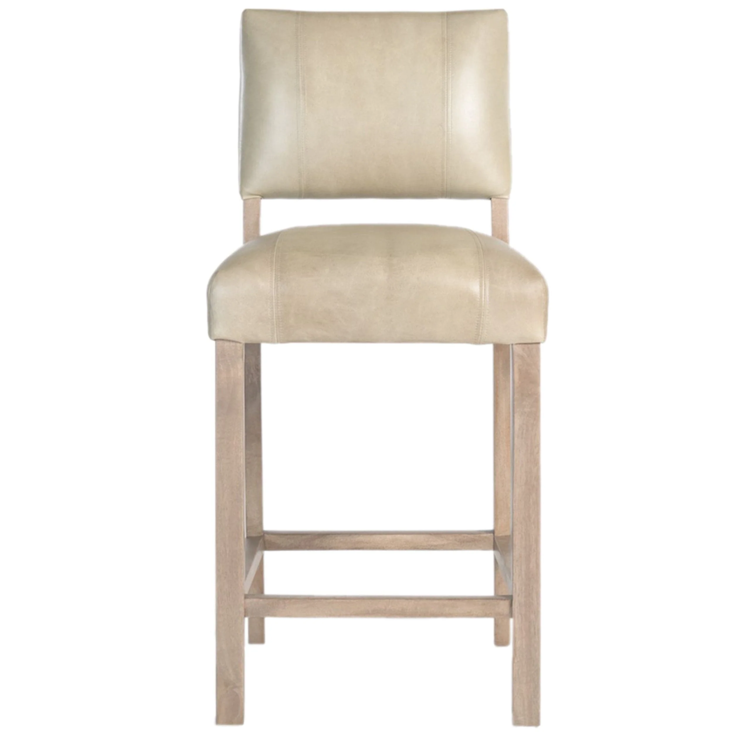 Bryant Leather Counter Stool, Misted Ash - Image 2