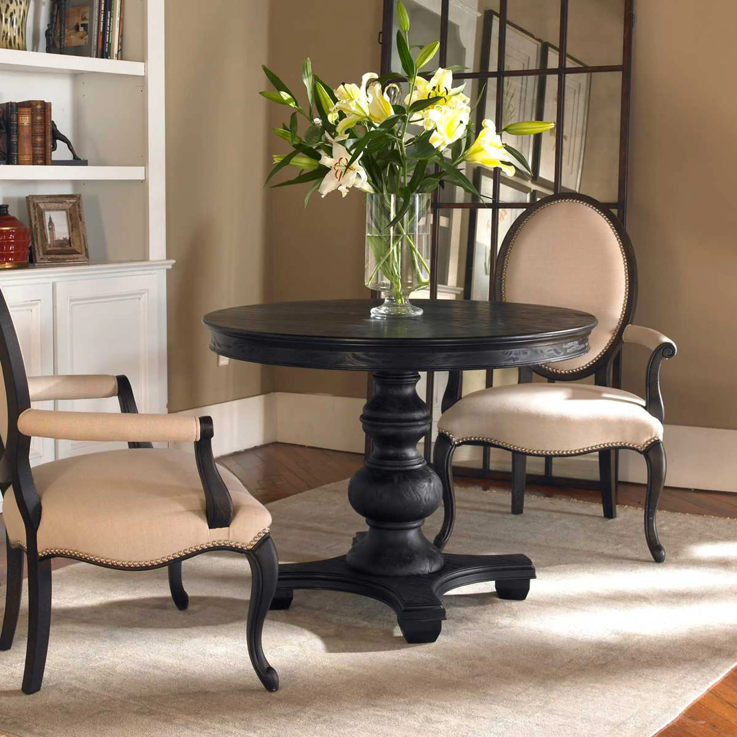 Brynmore Dining Table, Satin Black - Image 3