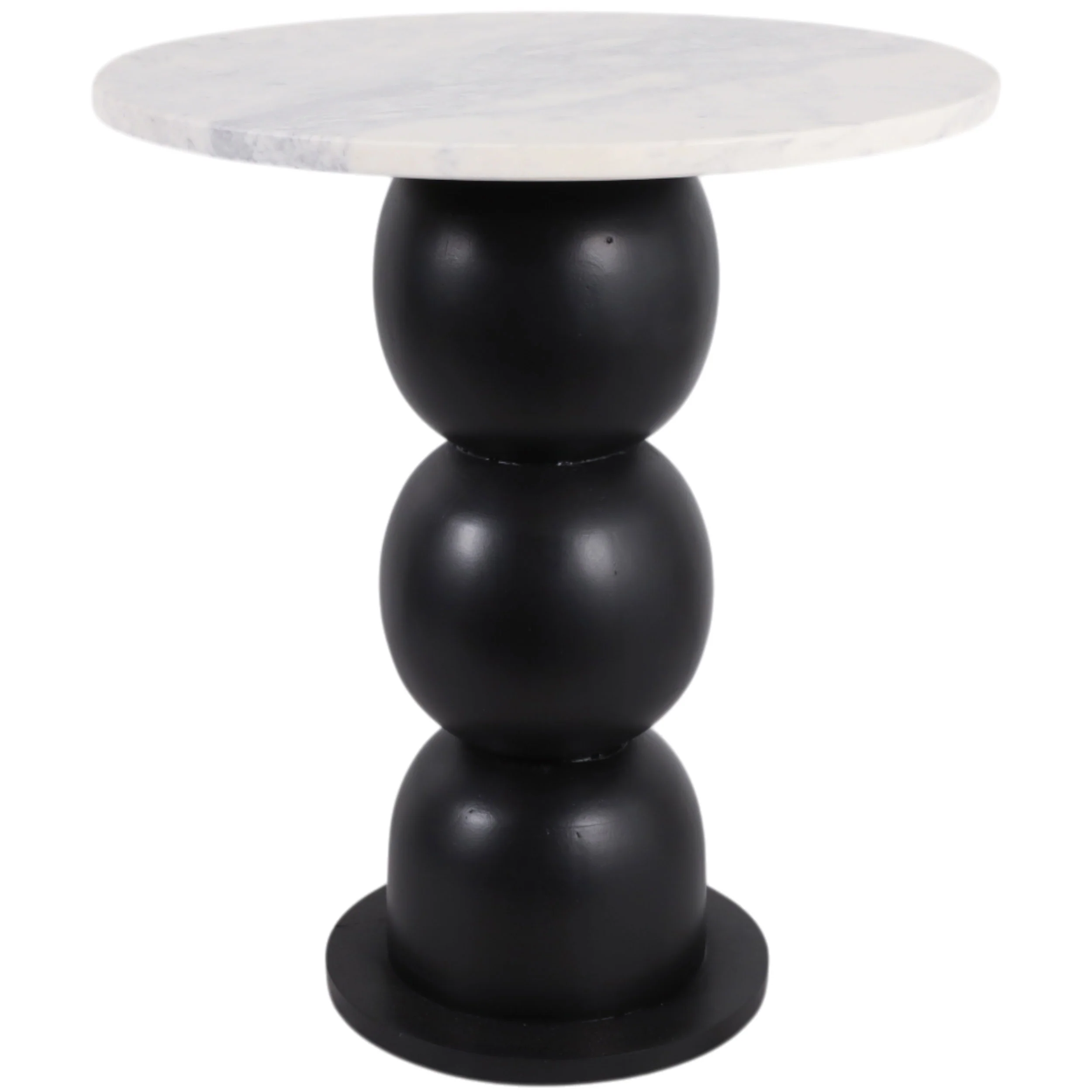 Bubble Base Accent Table, White - Image 2