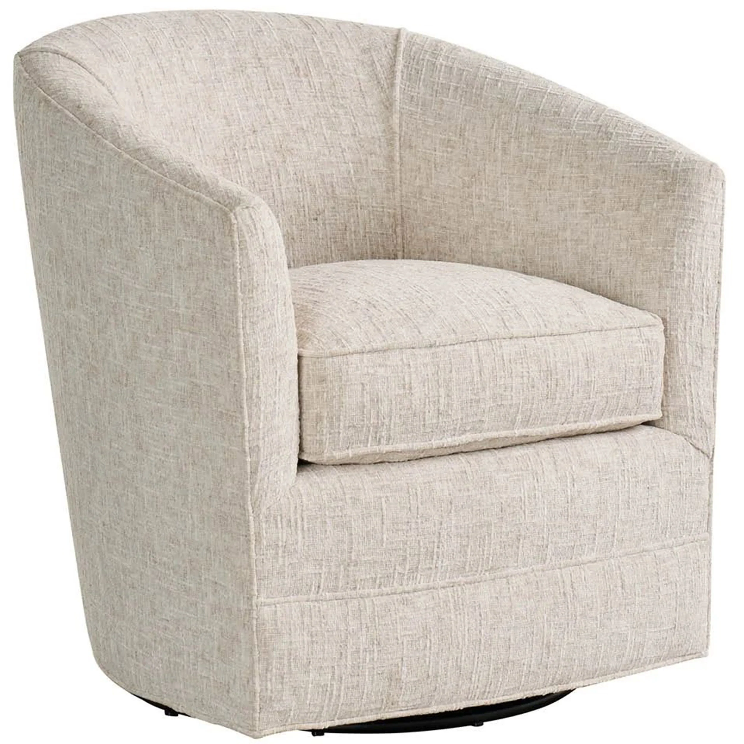 Burke Swivel Chair, Rani Arctic
