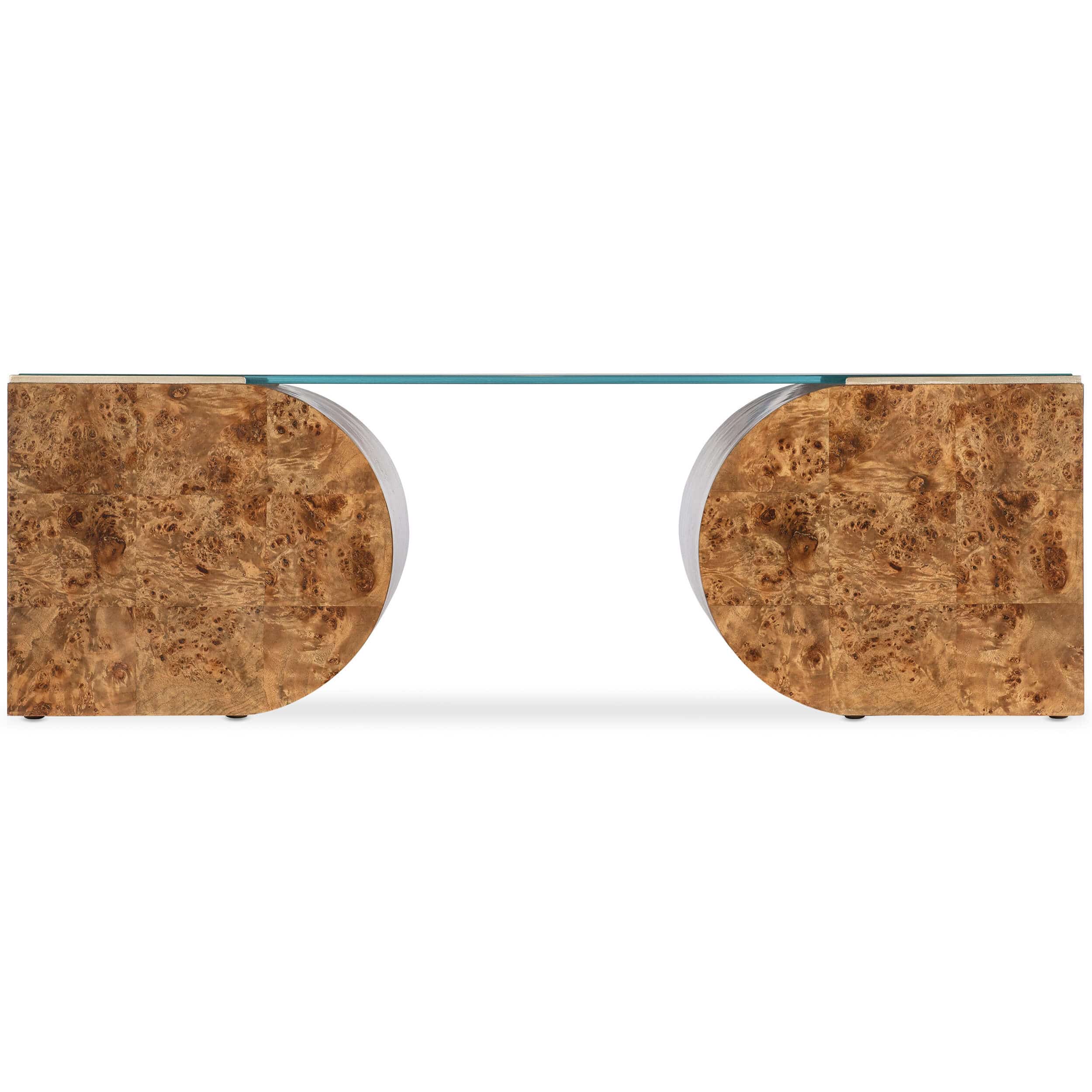 Burlesque Coffee Table, Medium Wood - Image 2