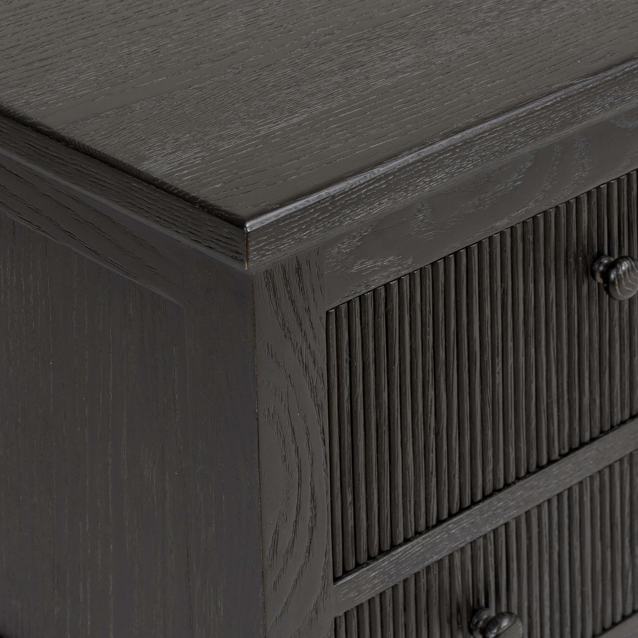 Bush Nightstand, Distressed Black by Amber Lewis x Four Hands - Image 4