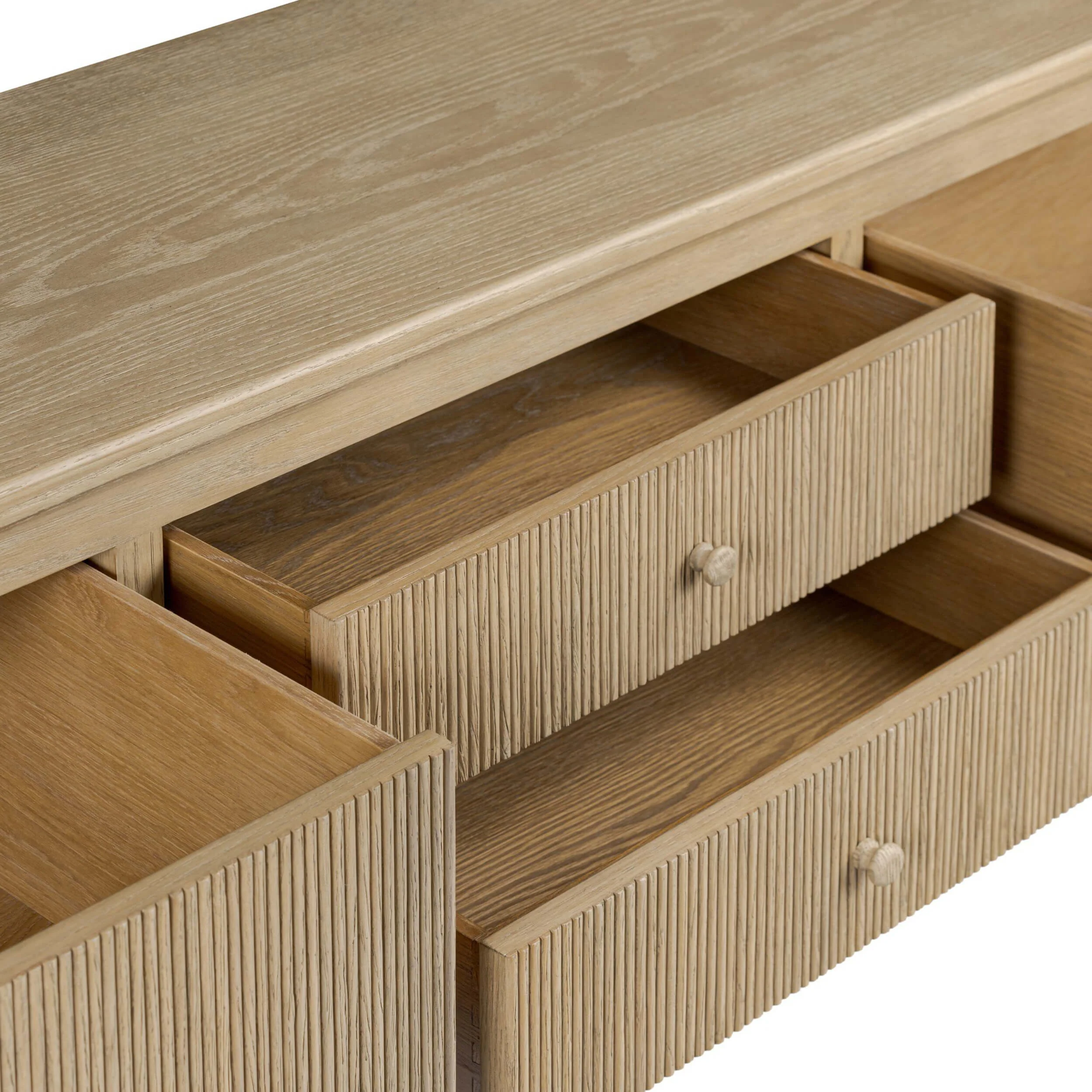 Bush Sideboard, Light Weathered Oak by Amber Lewis x Four Hands - Image 5