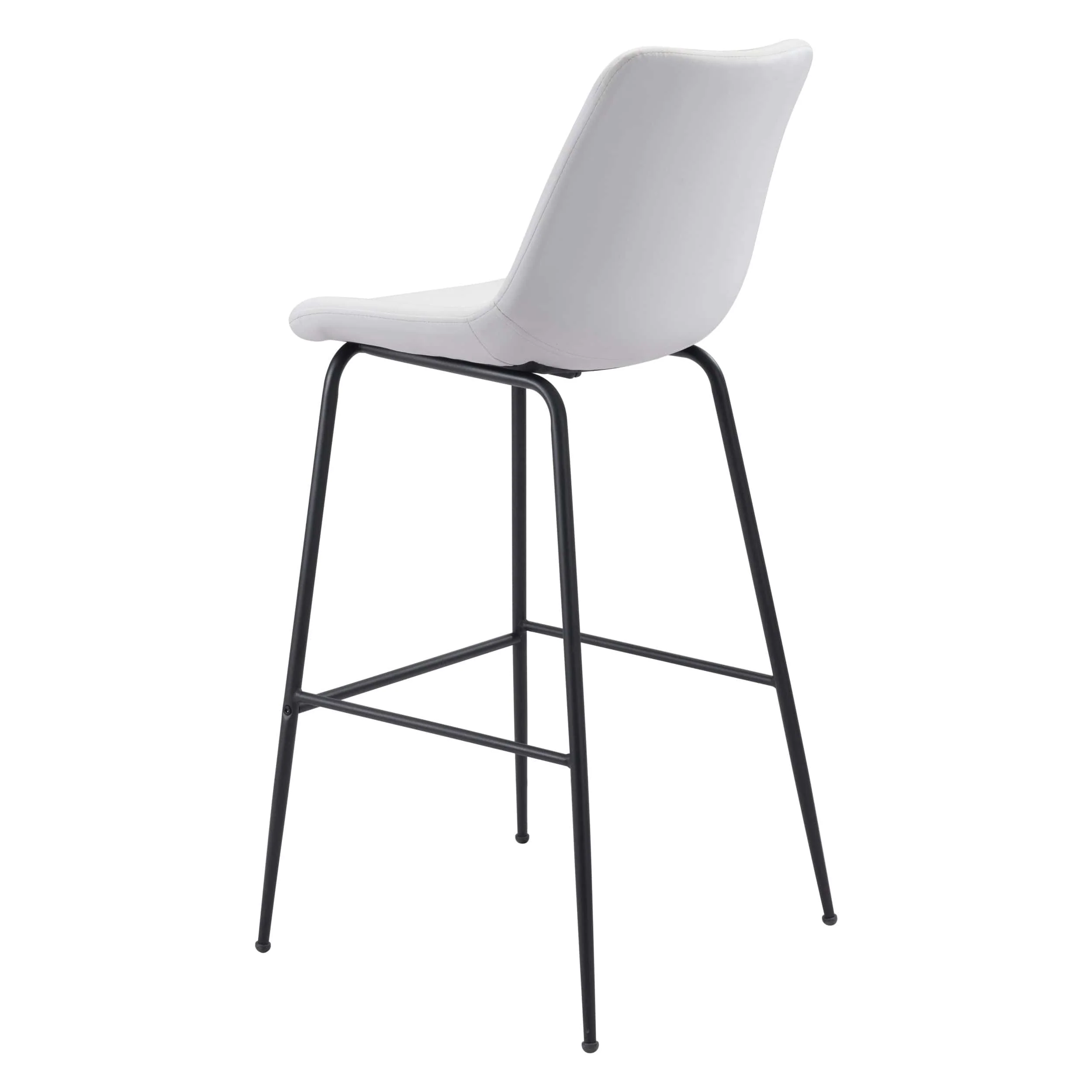 Byron Bar Stool, White - Image 5