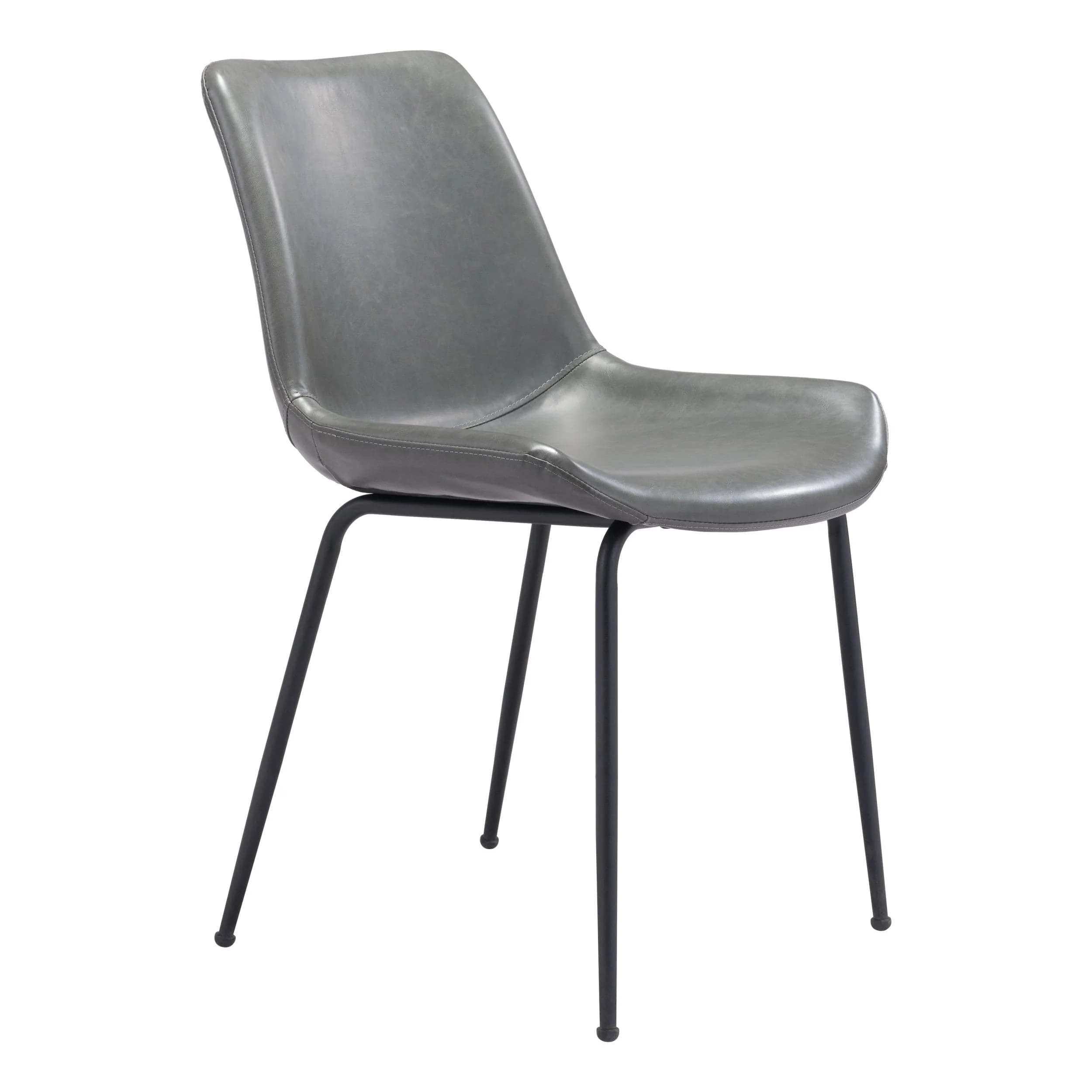 Byron Dining Chair, Gray, Set of 2