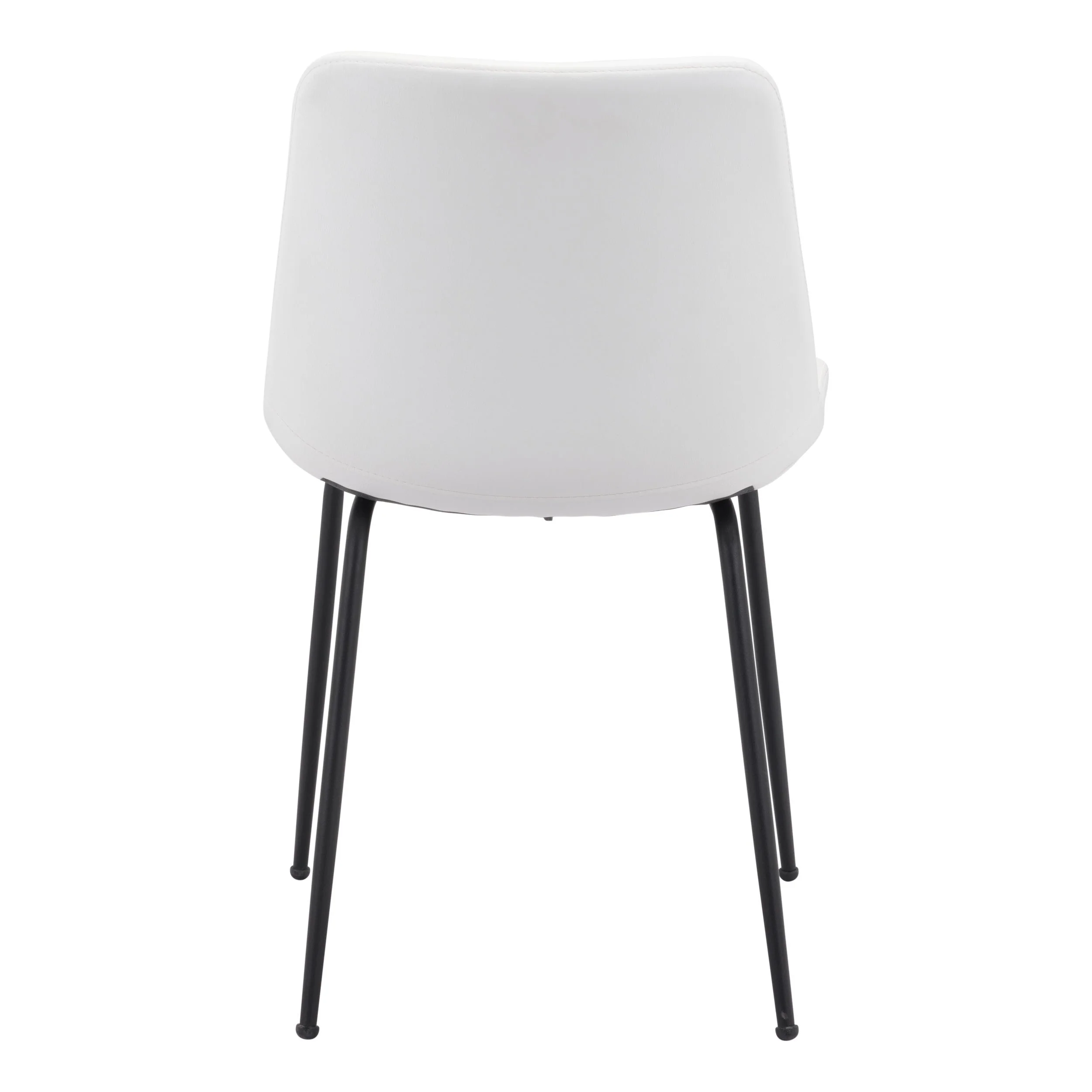 Byron Dining Chair, White, Set of 2 - Image 4