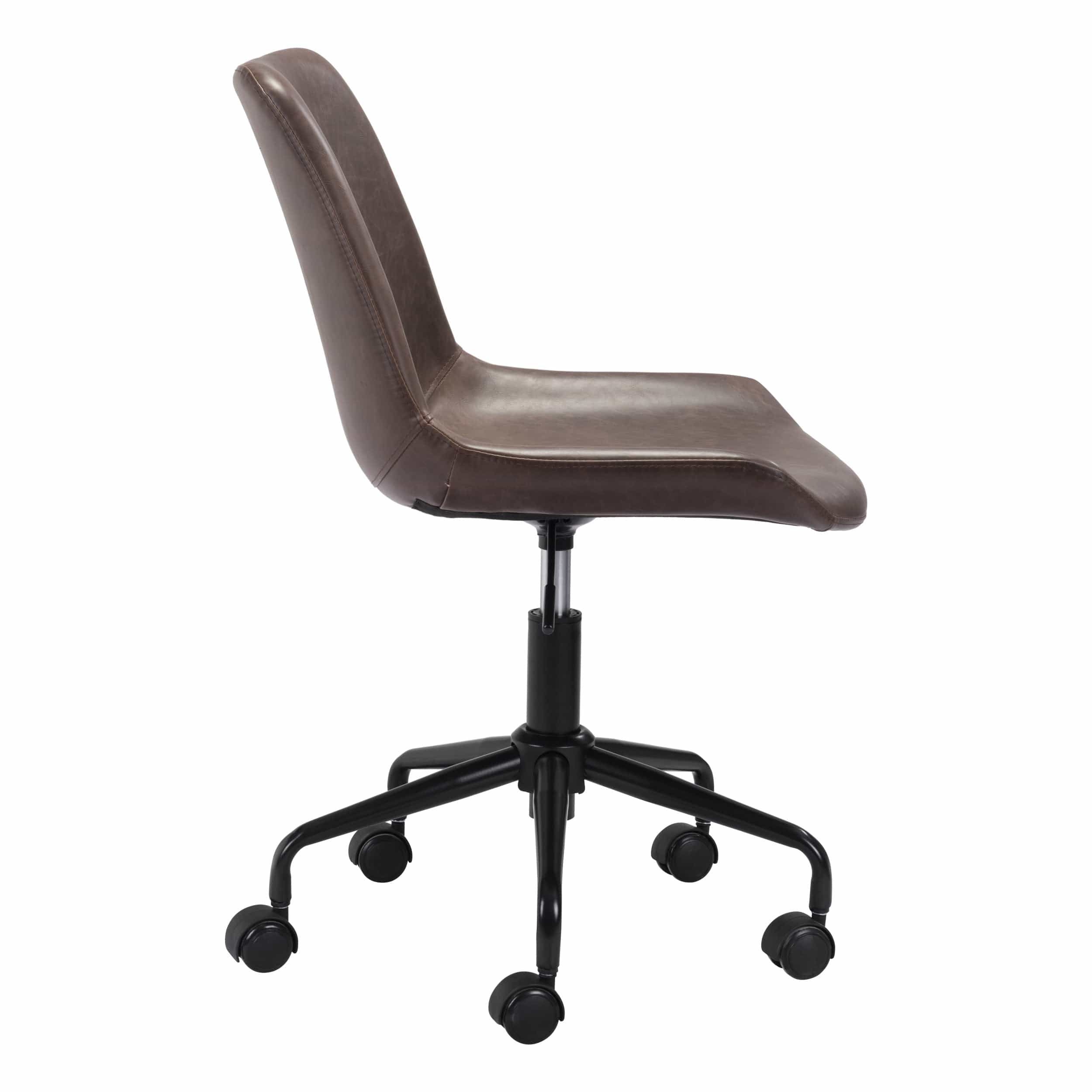 Byron Office Chair, Brown - Image 3
