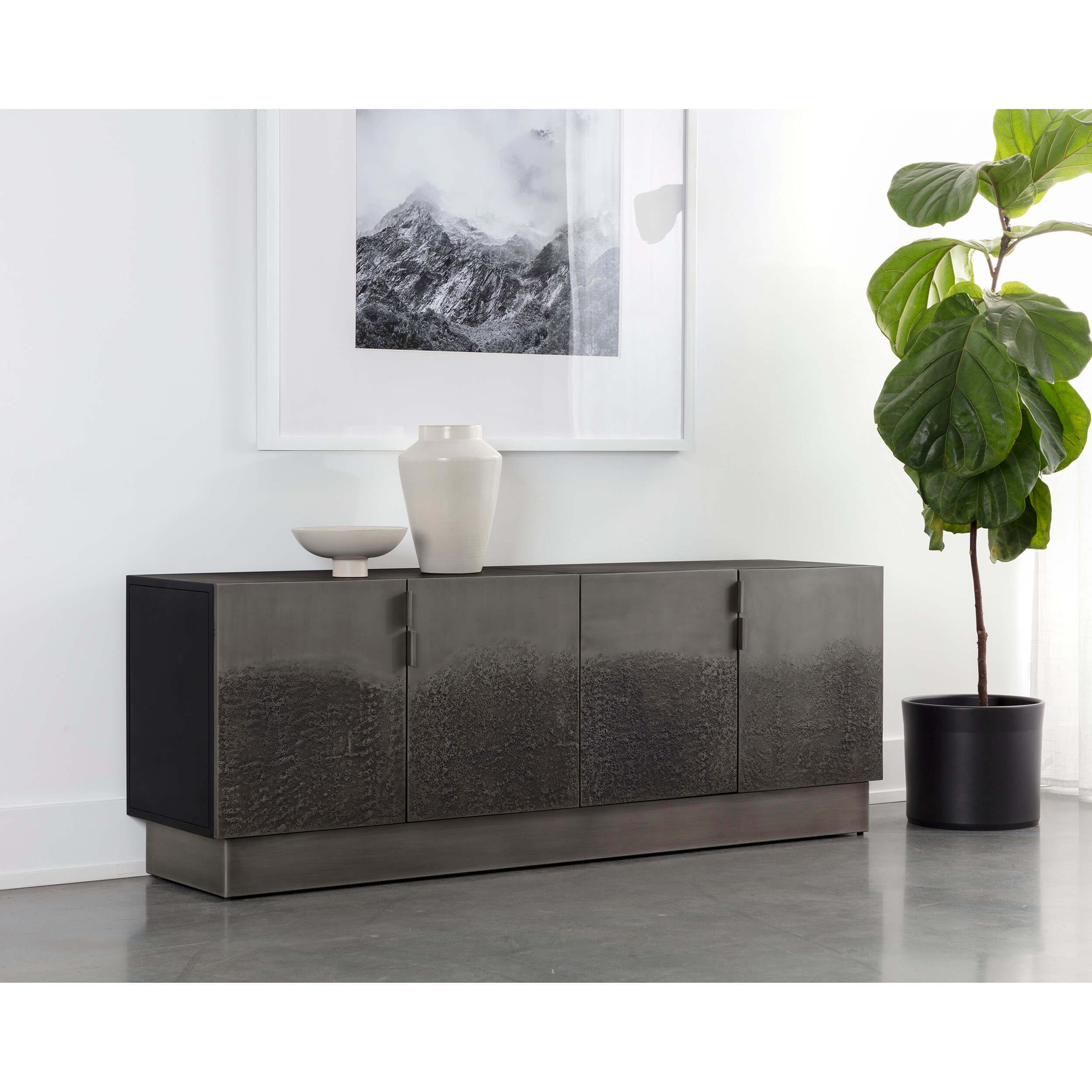 Caddo Sideboard, Silver - Image 7