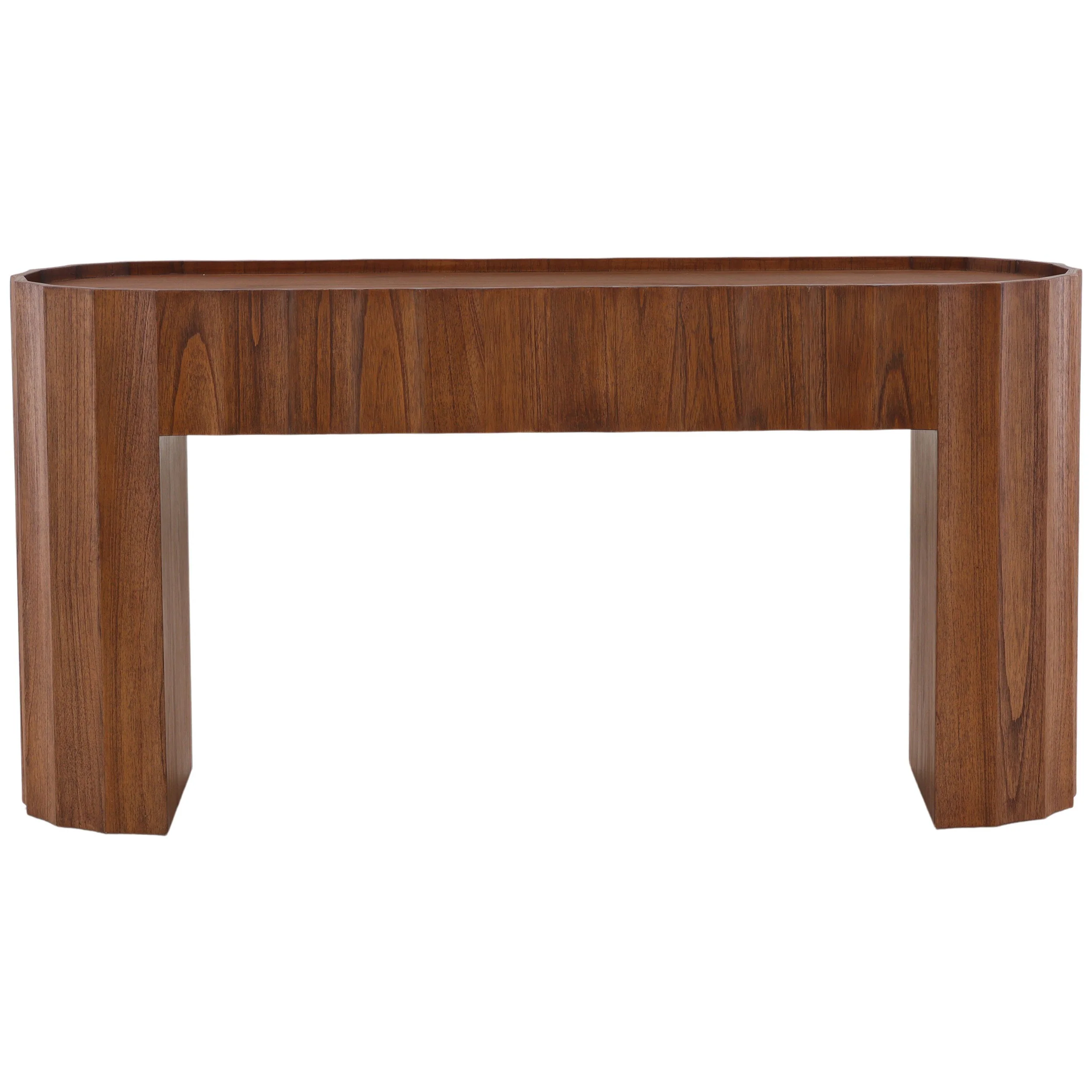 Cadwell Console Table, Brown - Image 2