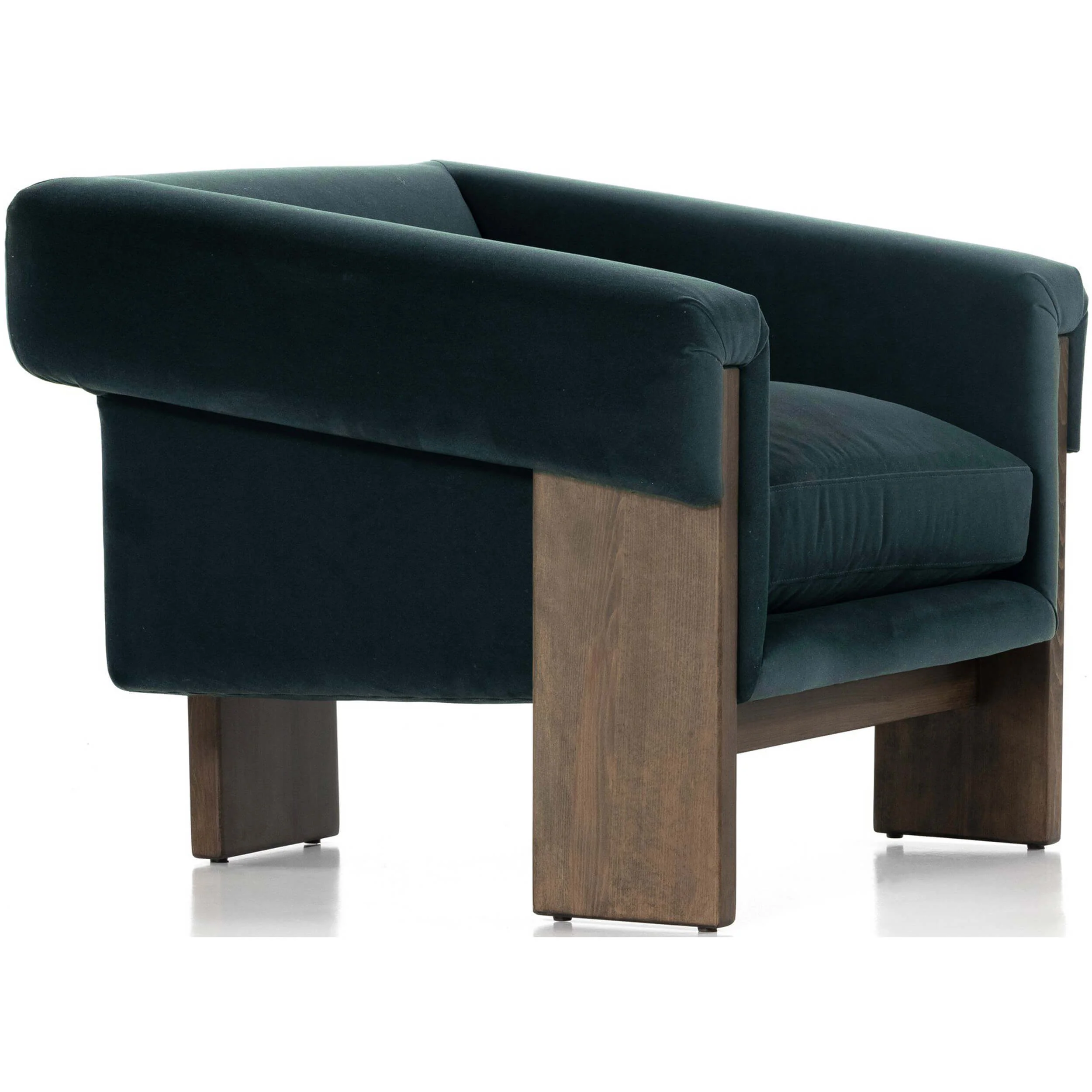 Cairo Chair, Modern Velvet Smoke by Four Hands - Image 4