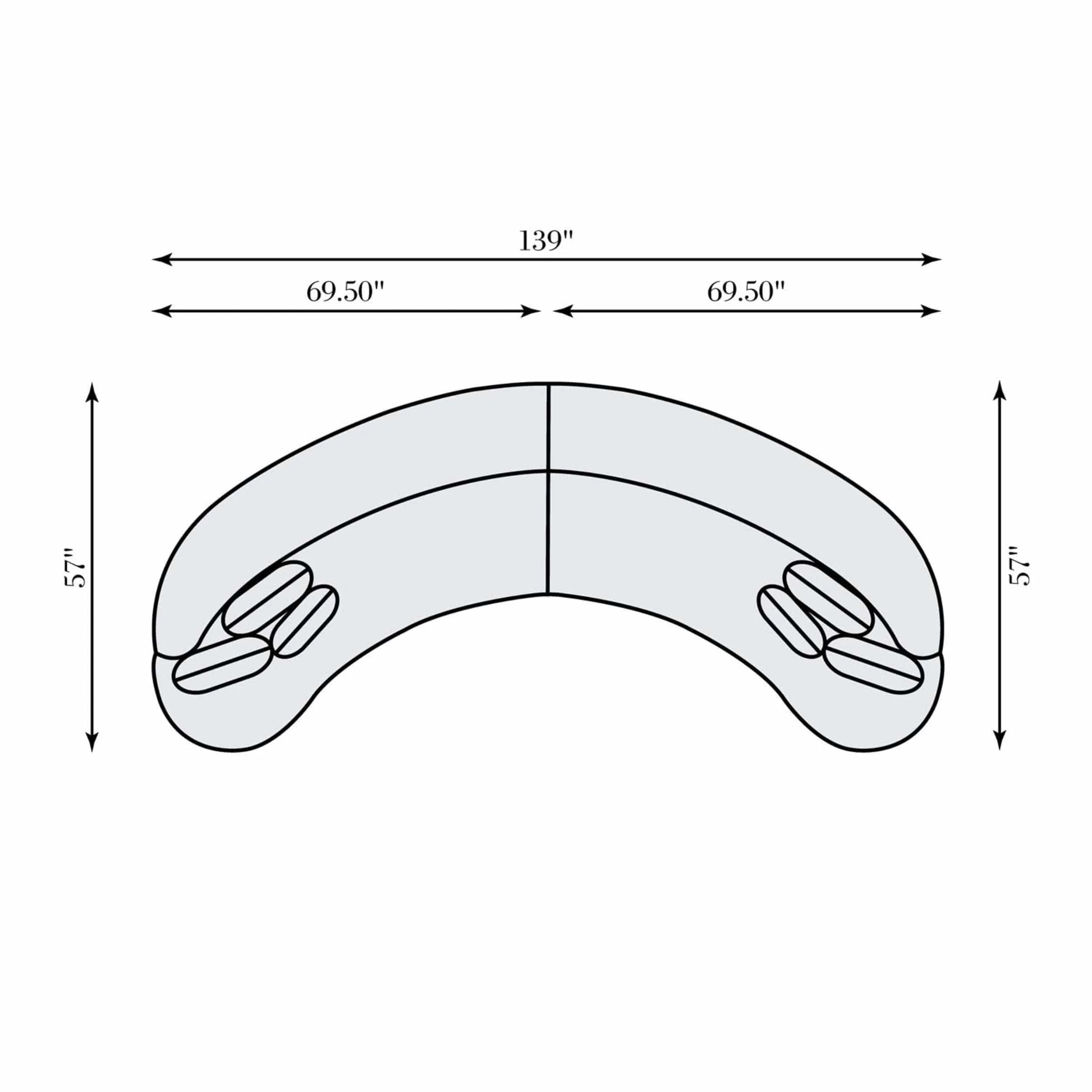 Calder Sectional. 1608-000 - Image 5