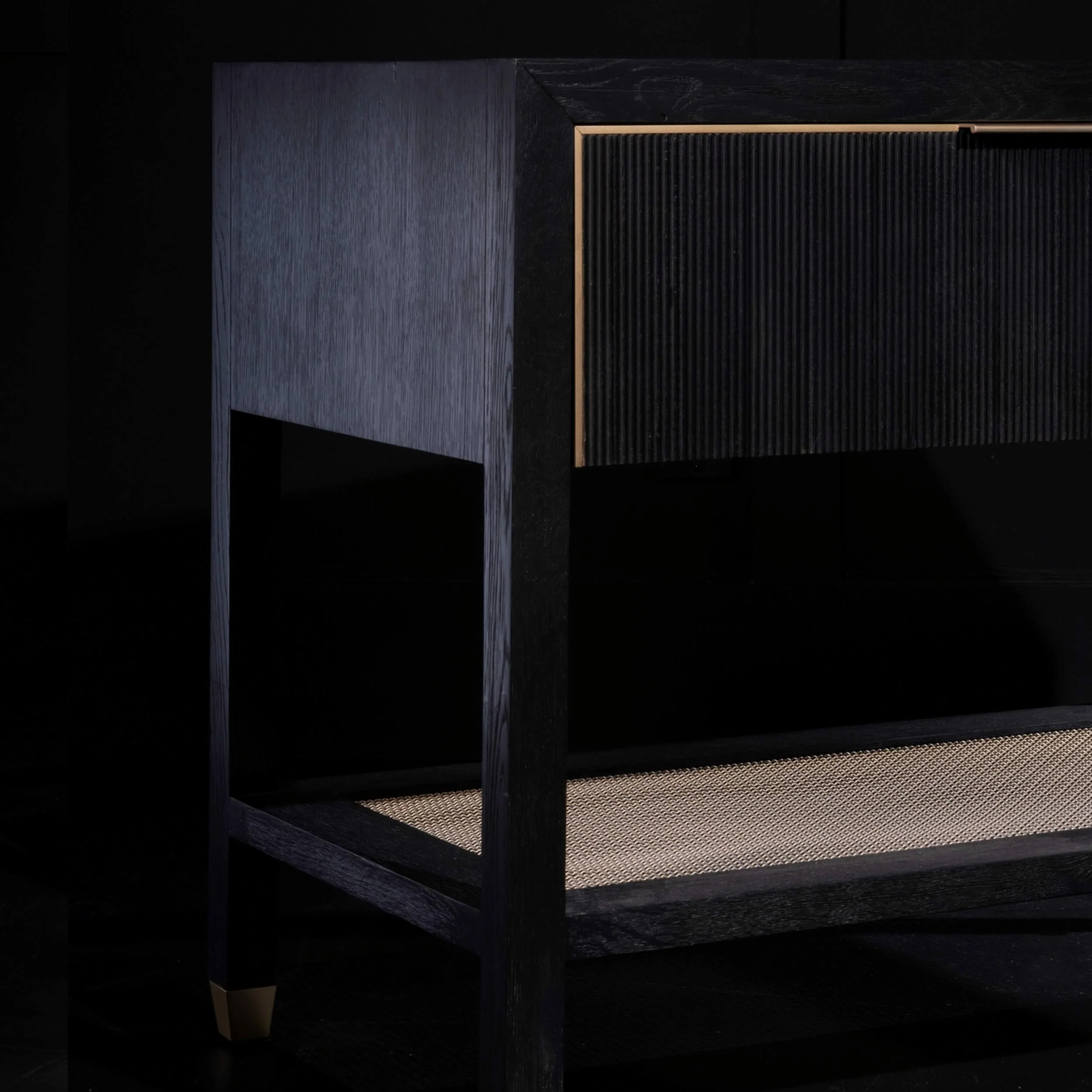 Caleb Nightstand, Onyx Oak - Image 4