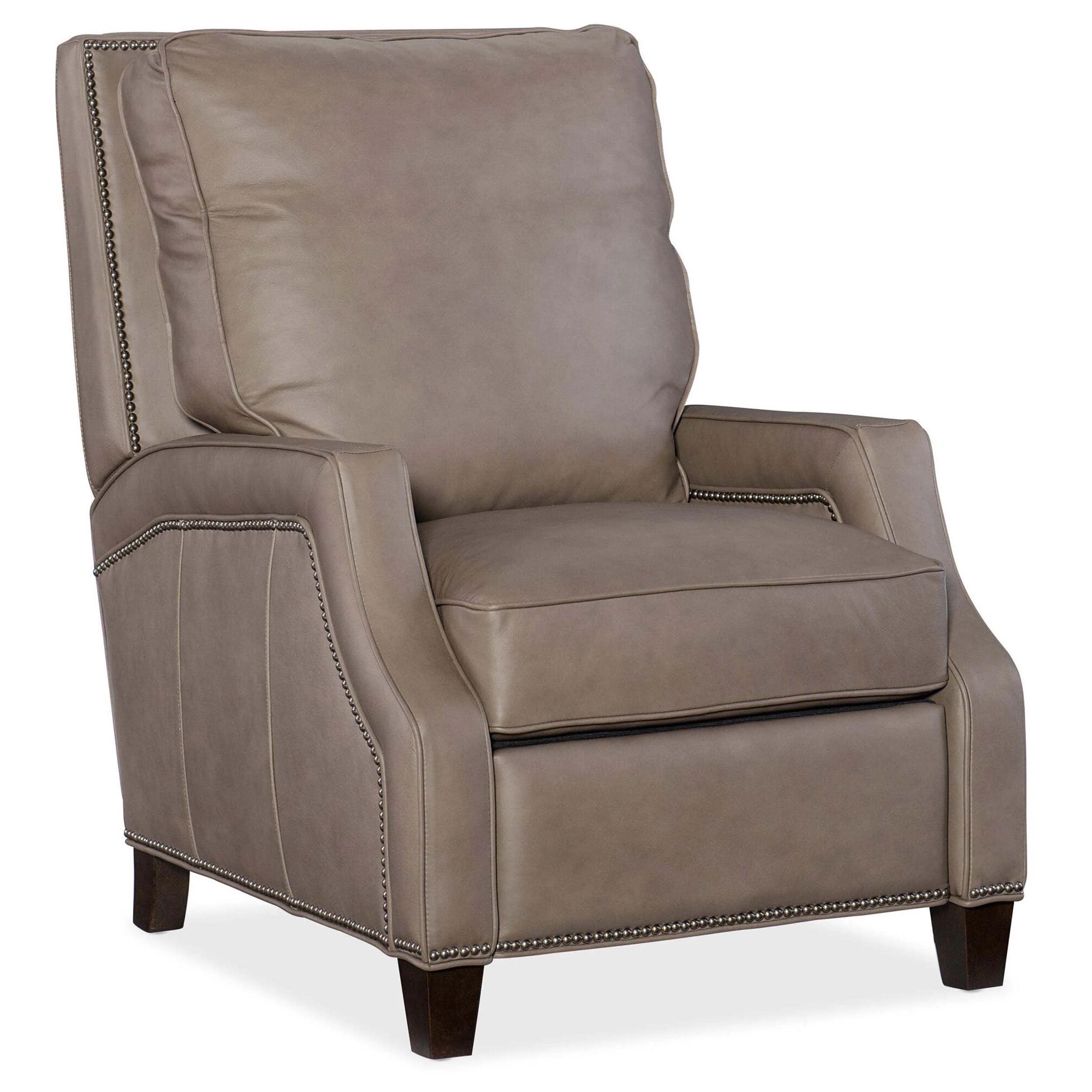 Caleigh Leather Recliner, Aspen Lenado