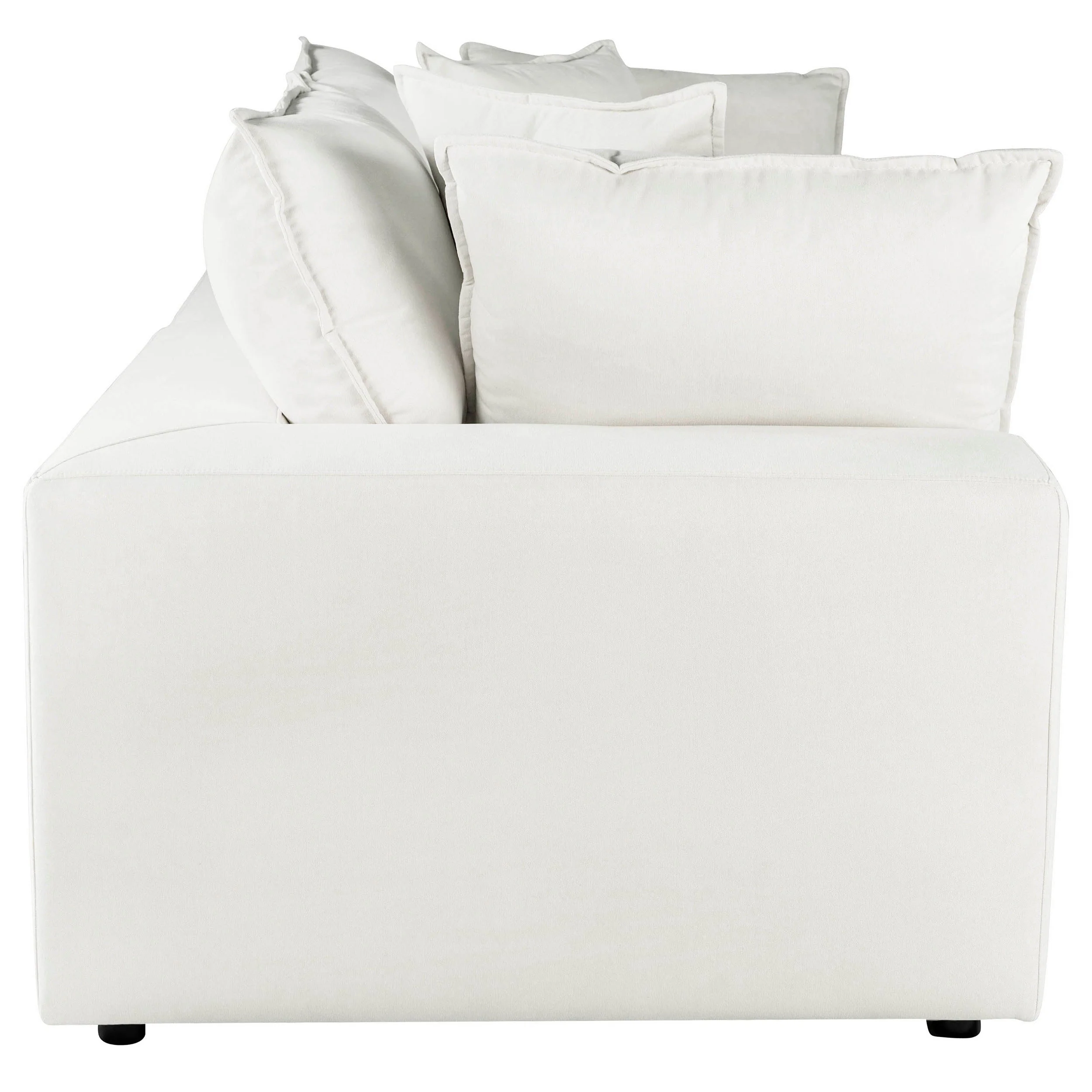 Cali Modular Loveseat, Pearl - Image 3