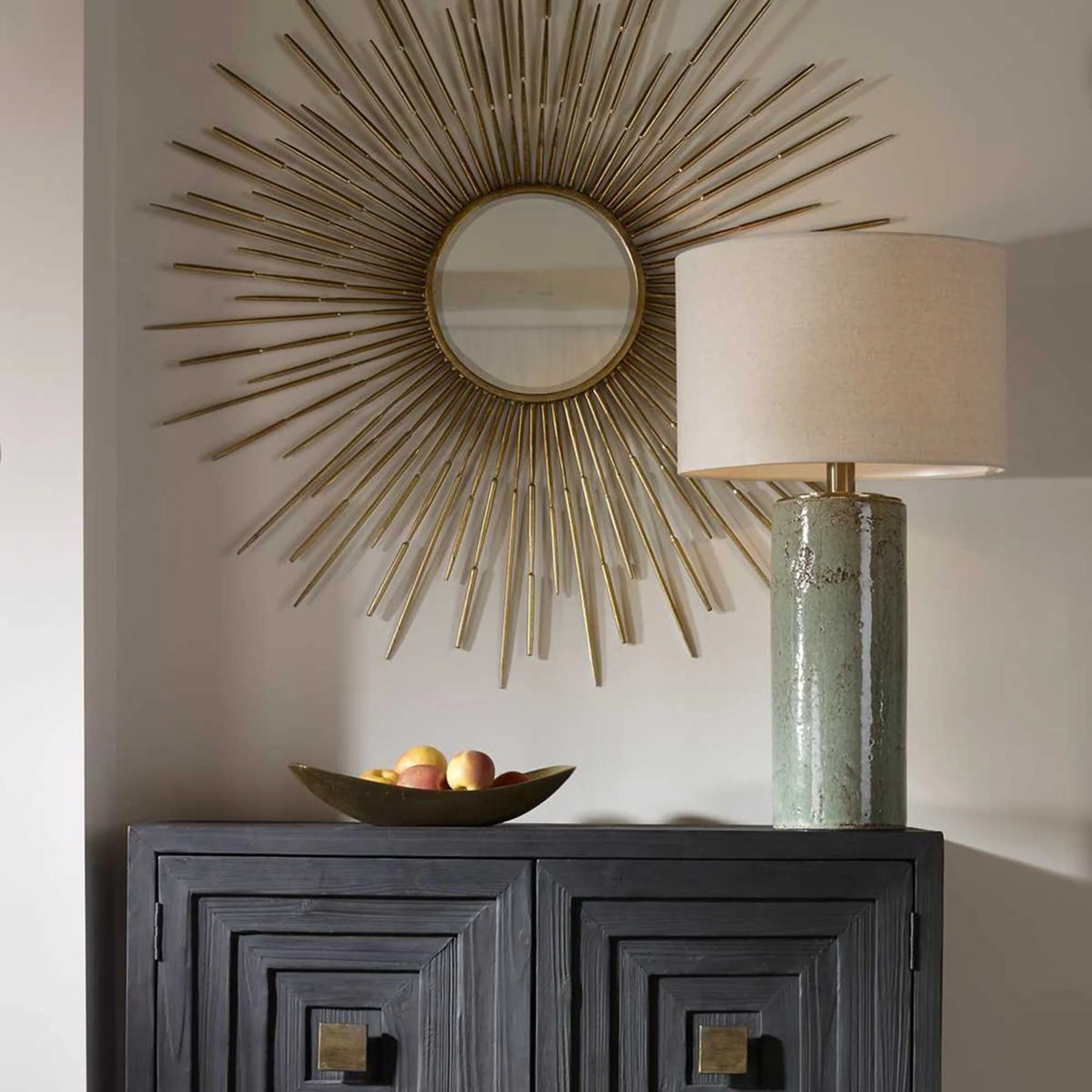 Callais Table Lamp, Aqua Blue - Image 8